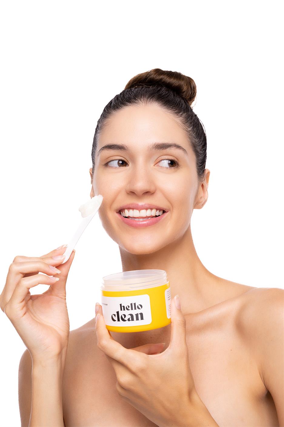 Herbaderm Hello Clean Aydınlatıcı Yağ Bazlı Temizleyici Balm  
