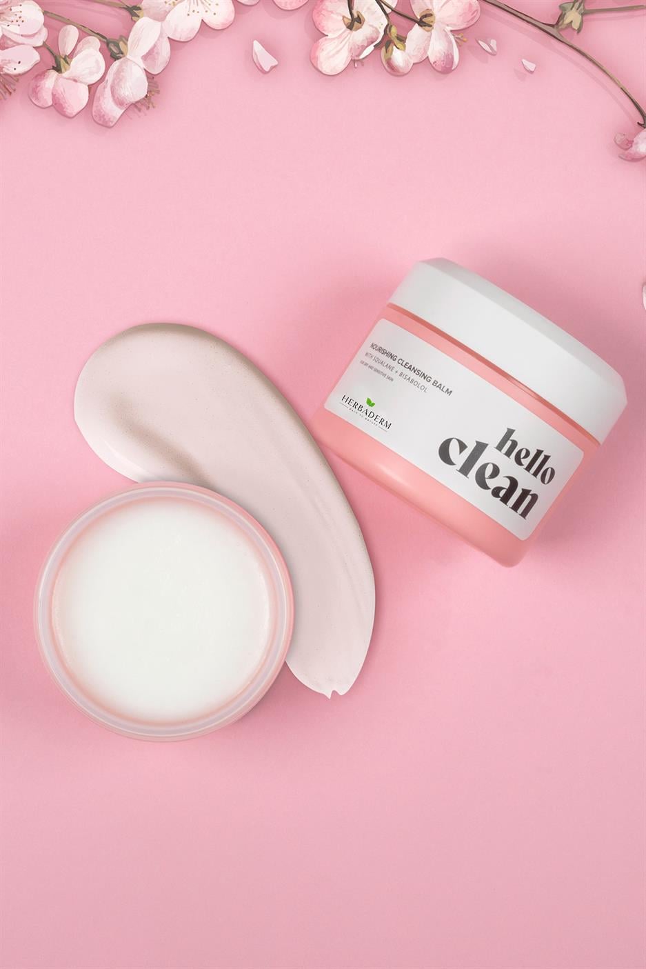 Herbaderm Hello Clean Kuru ve Hassas Ciltler Yağ Bazlı Temizleyici Balm