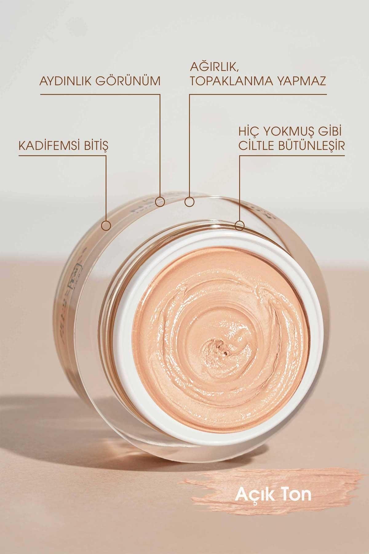 Kusursuz Ten Primer, Fondöten, Kapatıcı Açık Ton