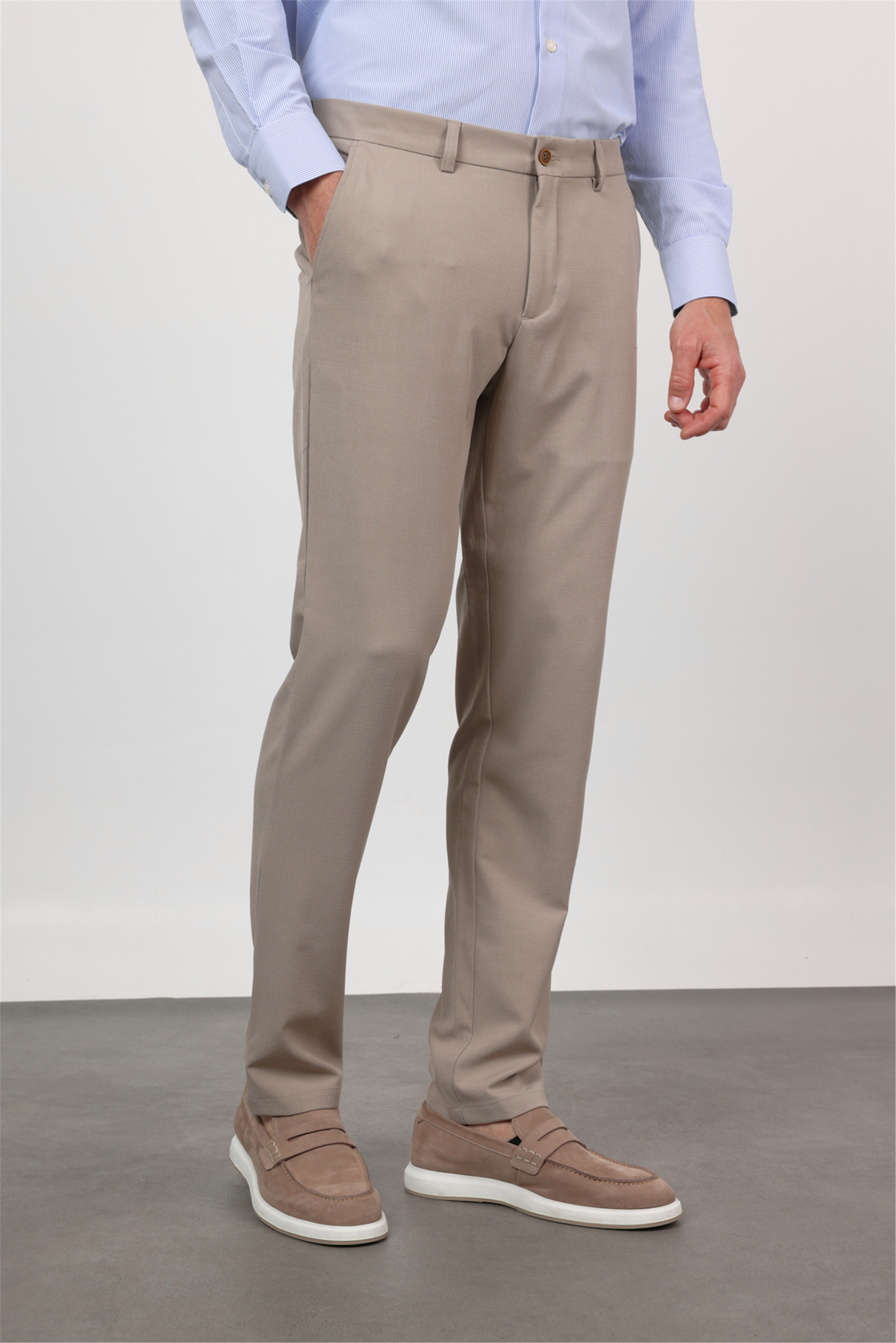 Yan Cep Comfort Fit Esnek Chino Pantolon 1003260171