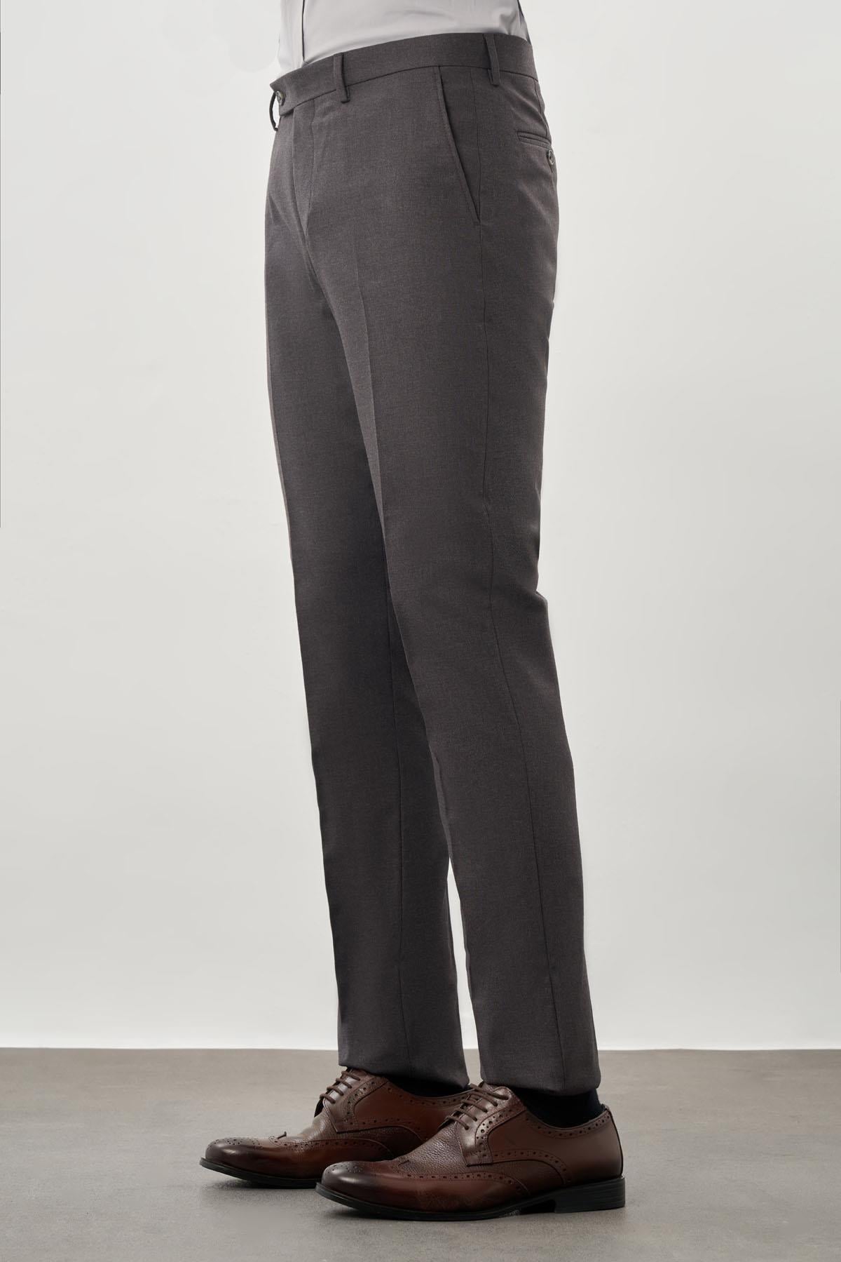 Esnek Yandan Cepli Comfort Fit Classic Pantolon 1003245207