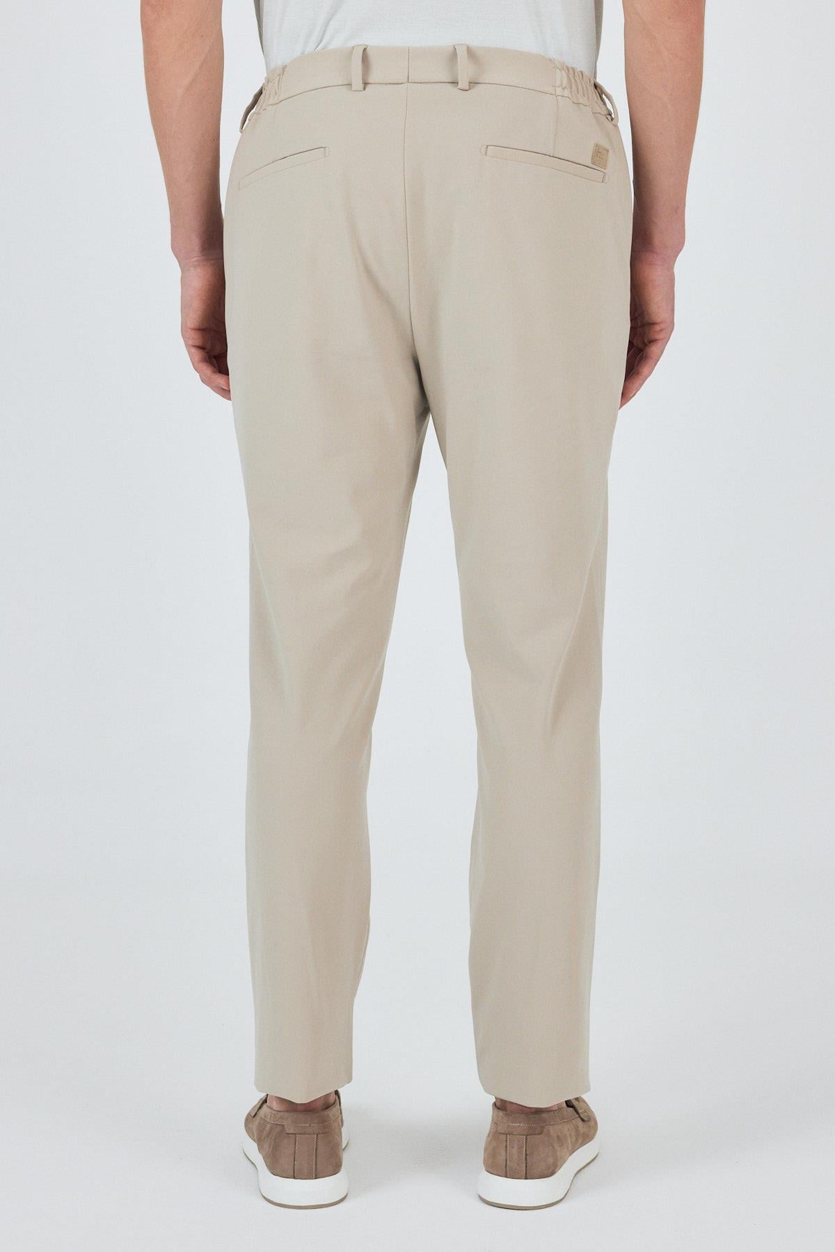 Esnek Yandan Cepli Casual Slim Fit Jogger Pantolon 1003250162