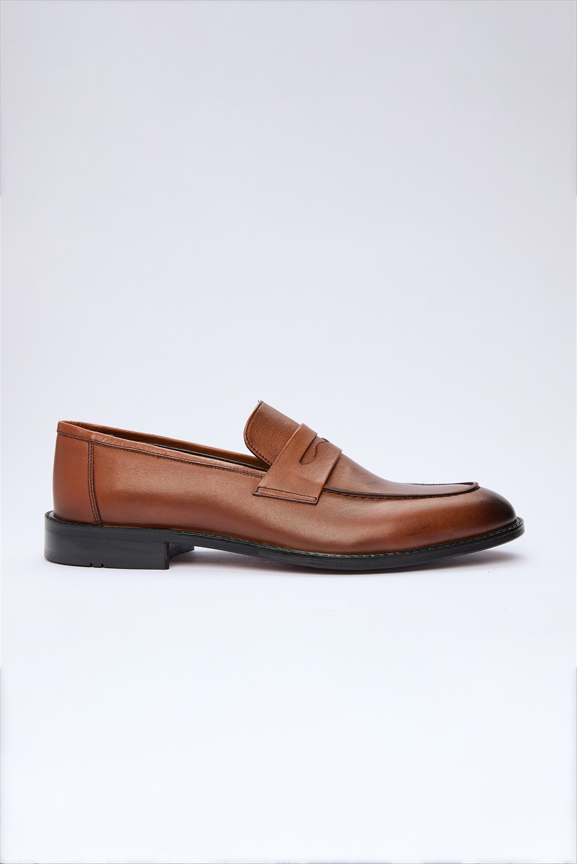 Camel Bağcıksız Antik %100 Deri Ayakkabı 1033260150