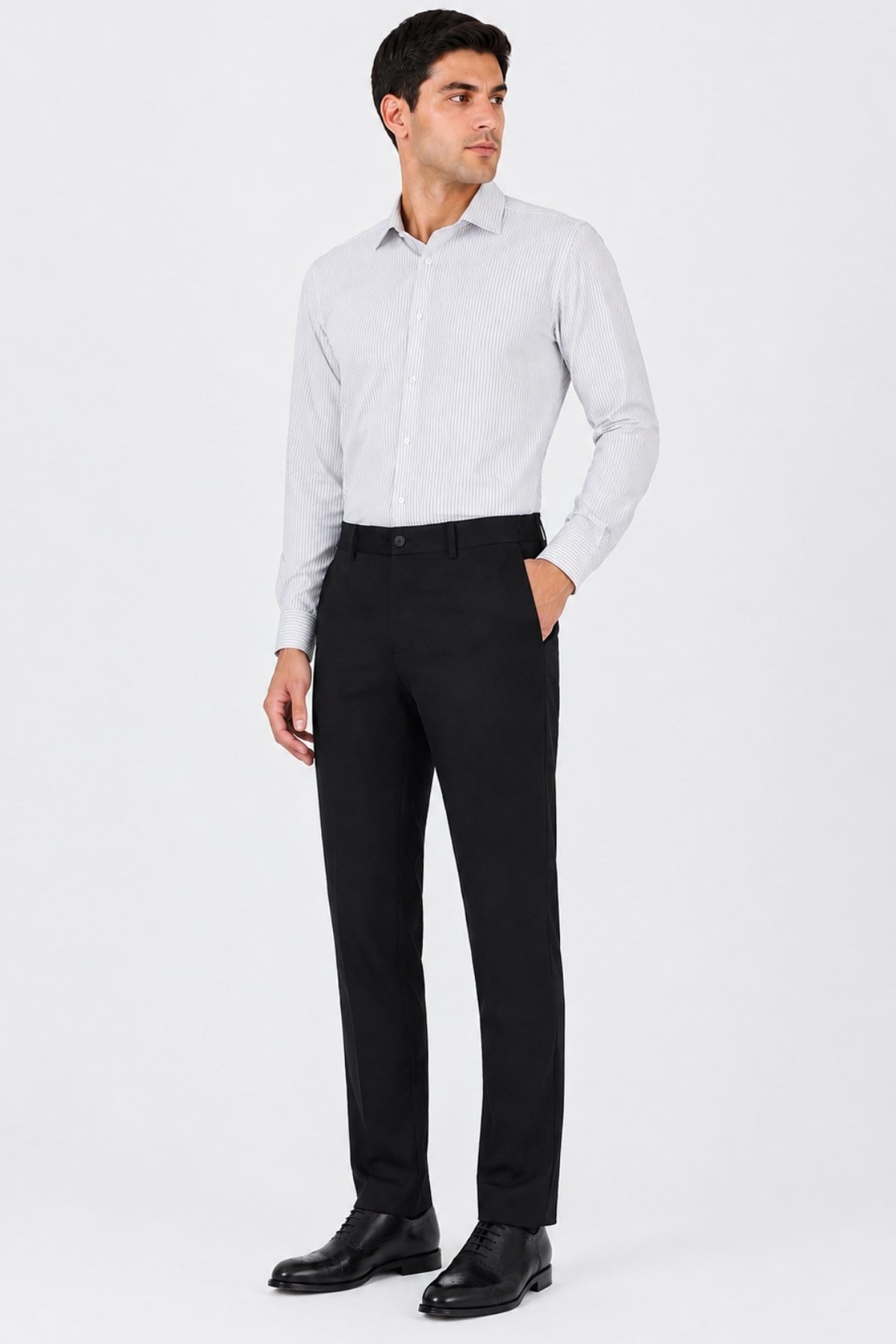 Esnek Yandan Cepli Casual Slim Fit Jogger Pantolon 1003250157