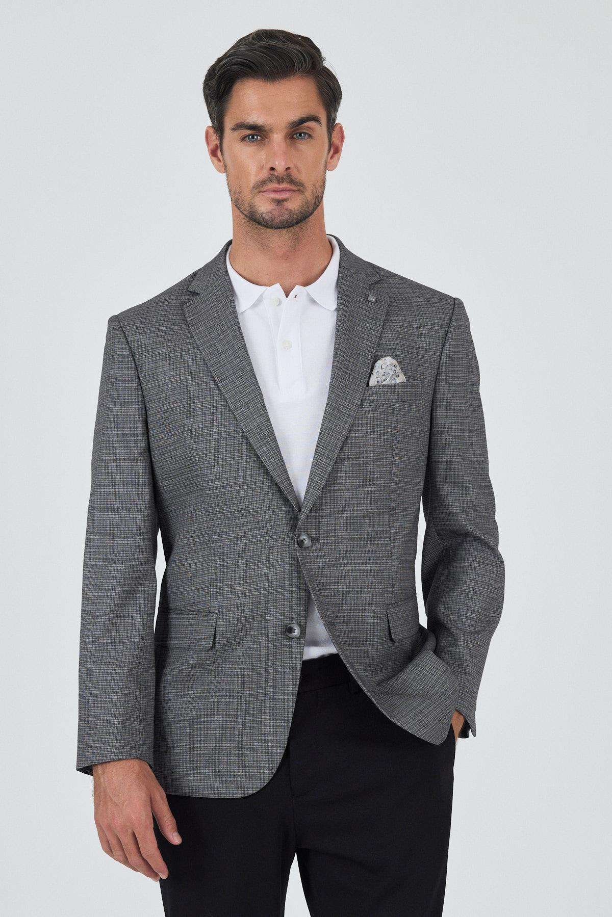 Mono Yaka Bez Ayağı Tam Astar Esnek 4 Drop Comfort Fit Classic Ceket 1002250156