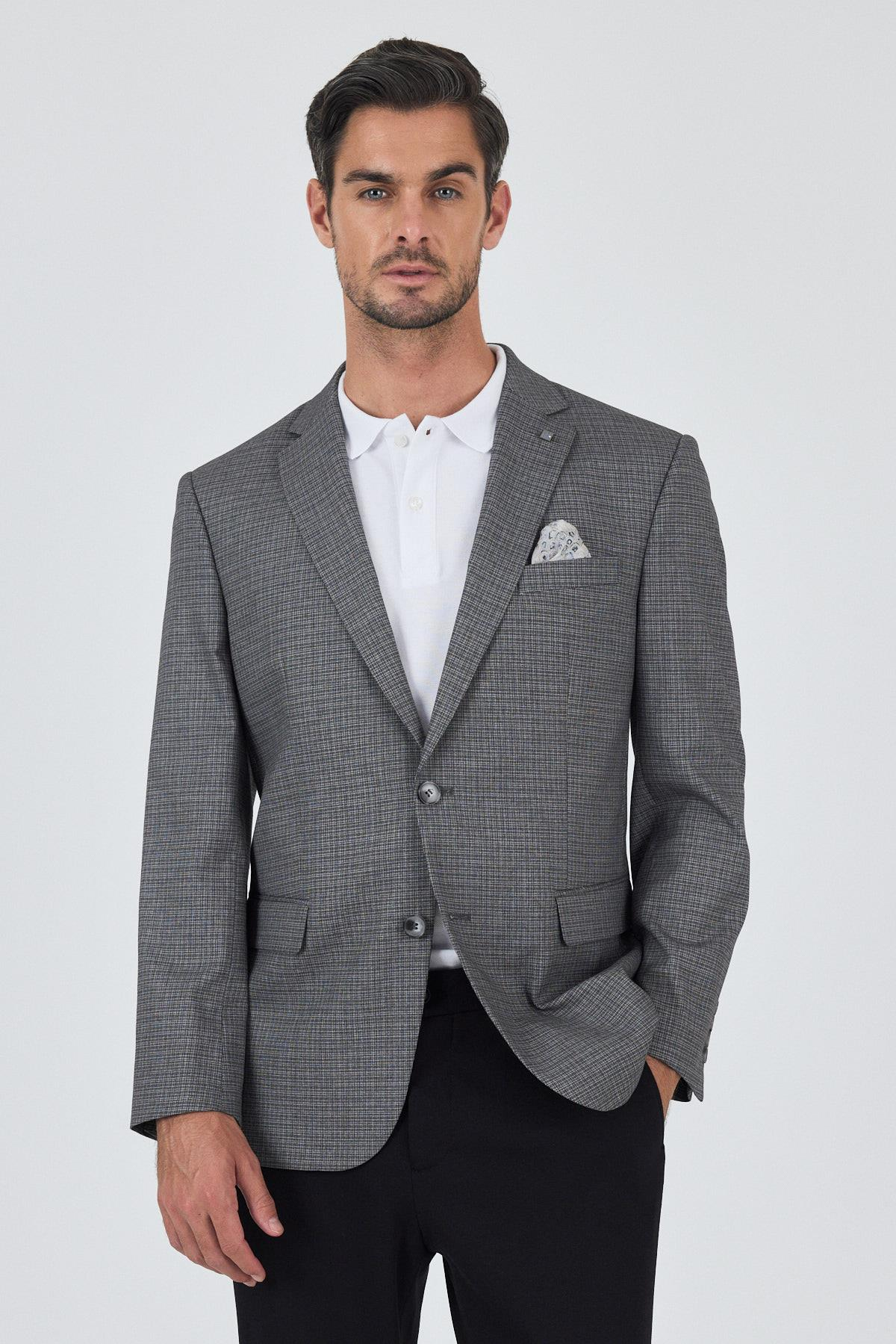 Mono Yaka Bez Ayağı Tam Astar Esnek 4 Drop Comfort Fit Classic Ceket 1002250156