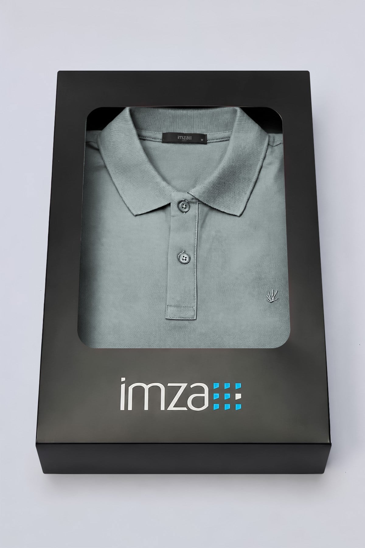 Haki Polo Yaka Pike Kısa Kol Slim Fit Pamuklu Tişört 1011260169