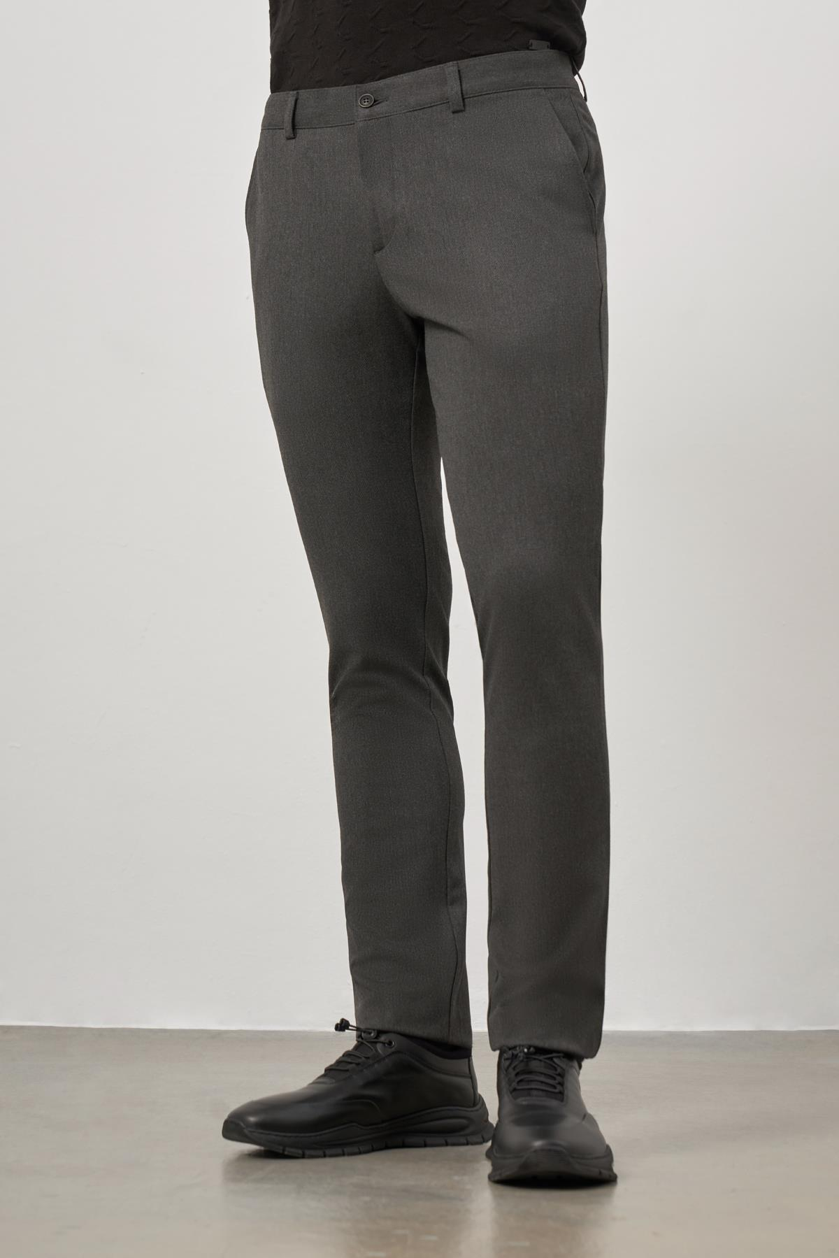 Esnek Yandan Cepli Casual Slim Fit Chino Pantolon 1003245105