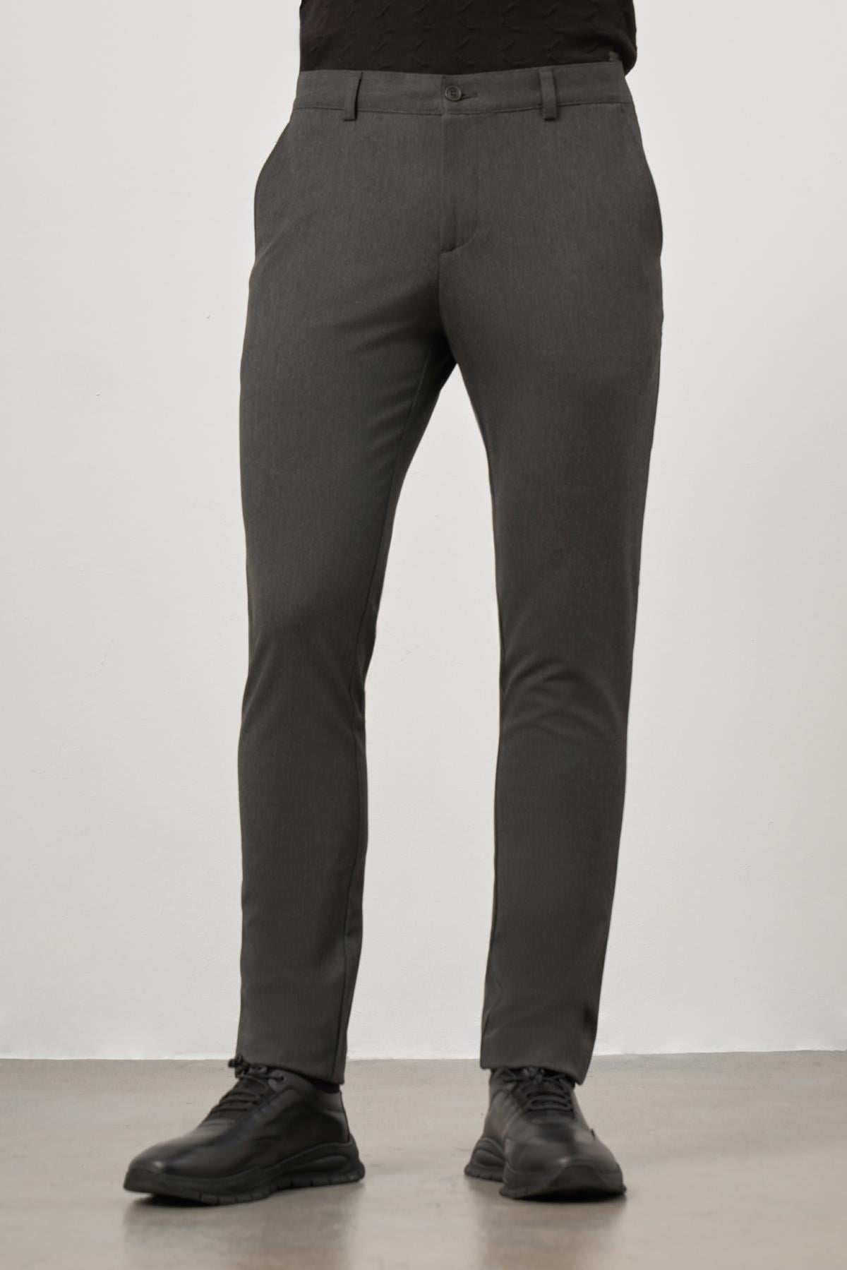 Esnek Yandan Cepli Casual Slim Fit Chino Pantolon 1003245105