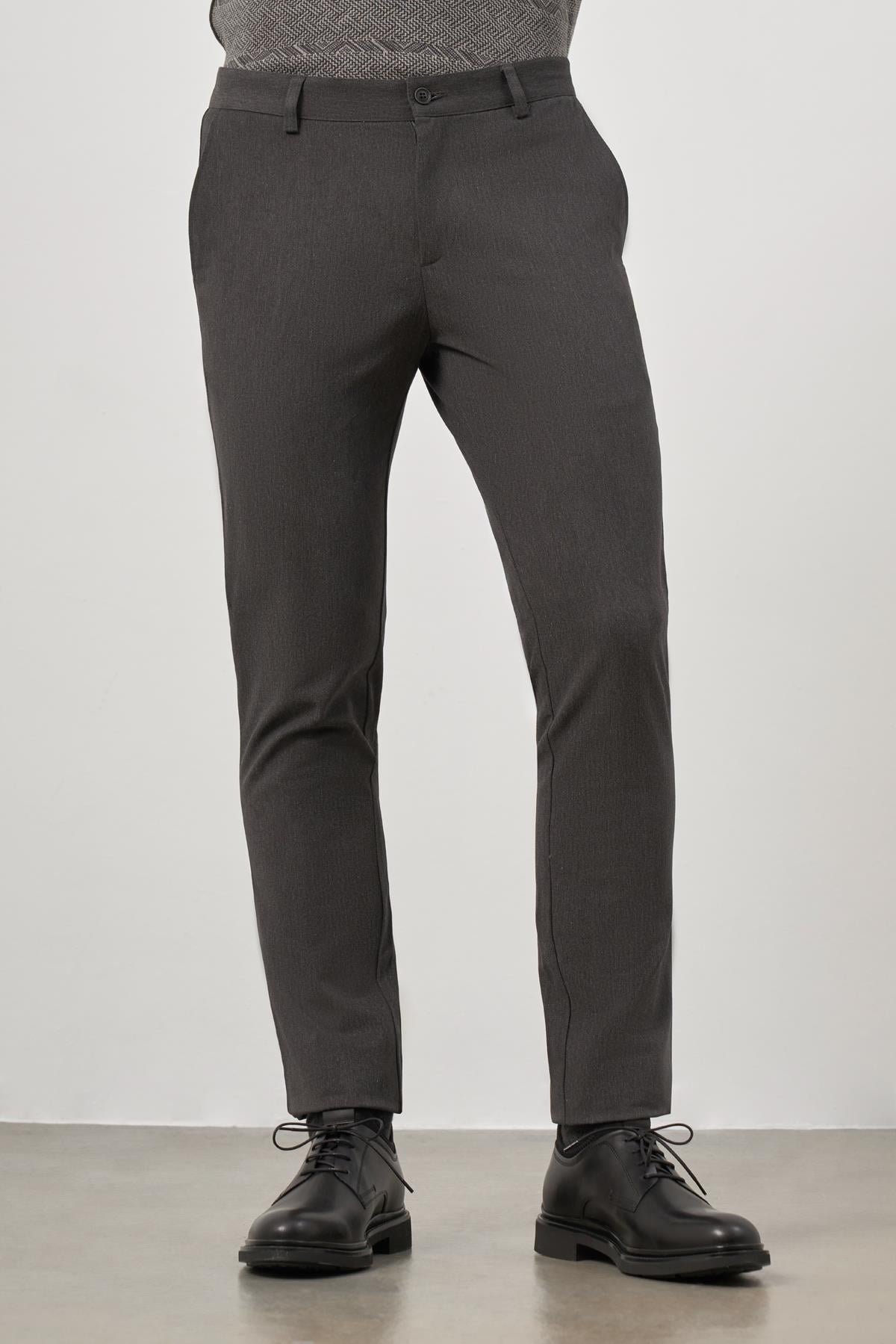 Pamuklu Yandan Cepli Casual Slim Fit Chino Pantolon 1003245102