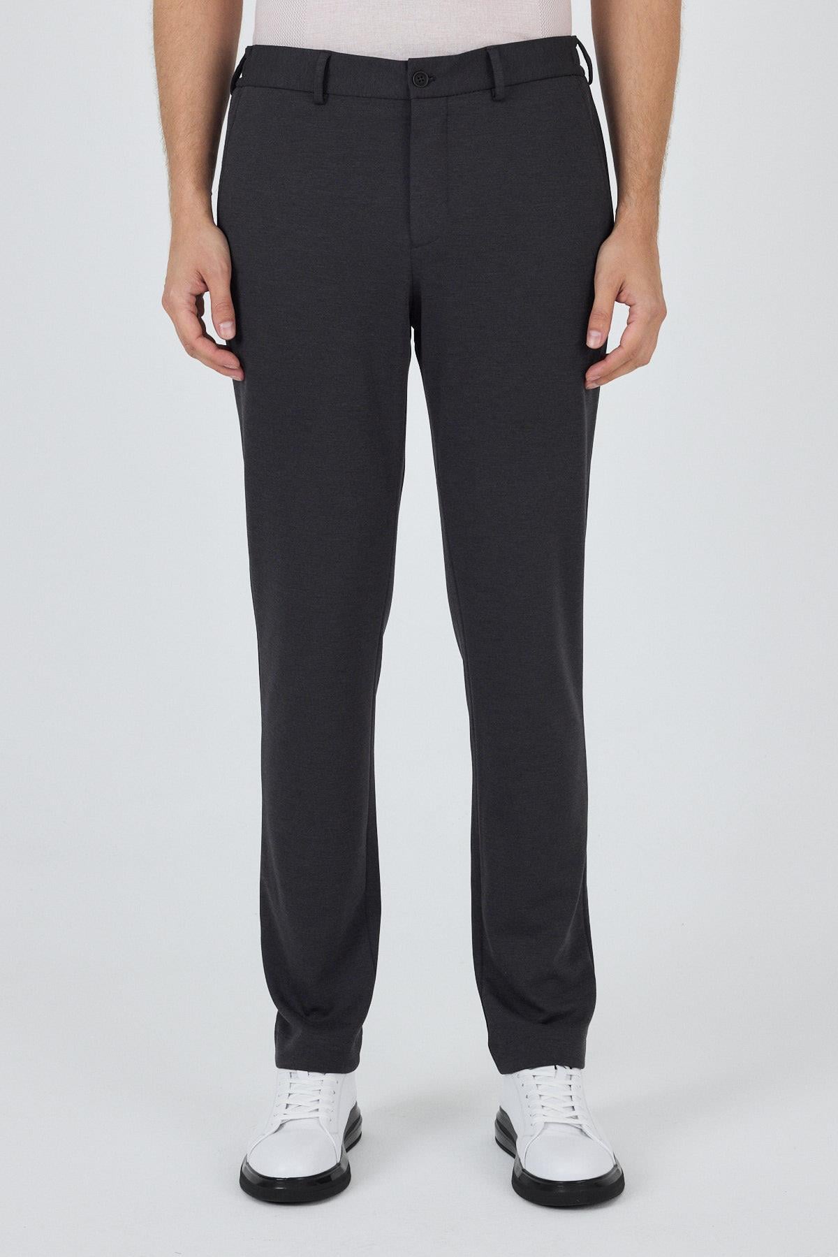 Esnek Yandan Cepli Casual Slim Fit Jogger Pantolon 1003250156