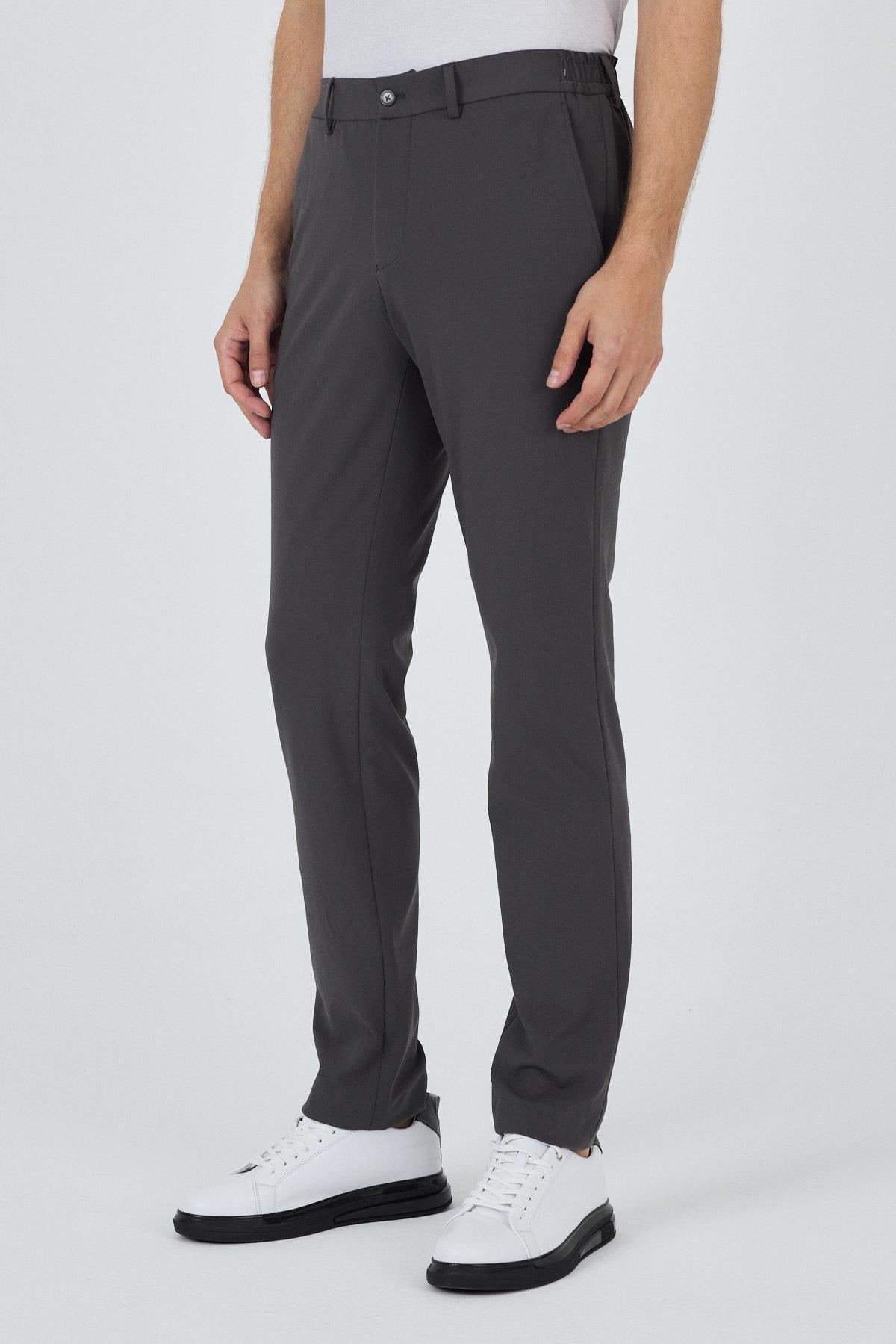 Esnek Yandan Cepli Casual Slim Fit Jogger Pantolon 1003250162
