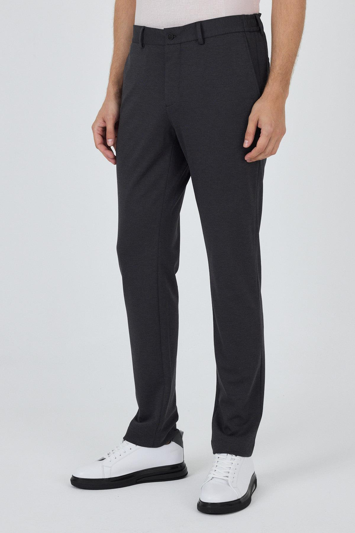 Esnek Yandan Cepli Casual Slim Fit Jogger Pantolon 1003250156