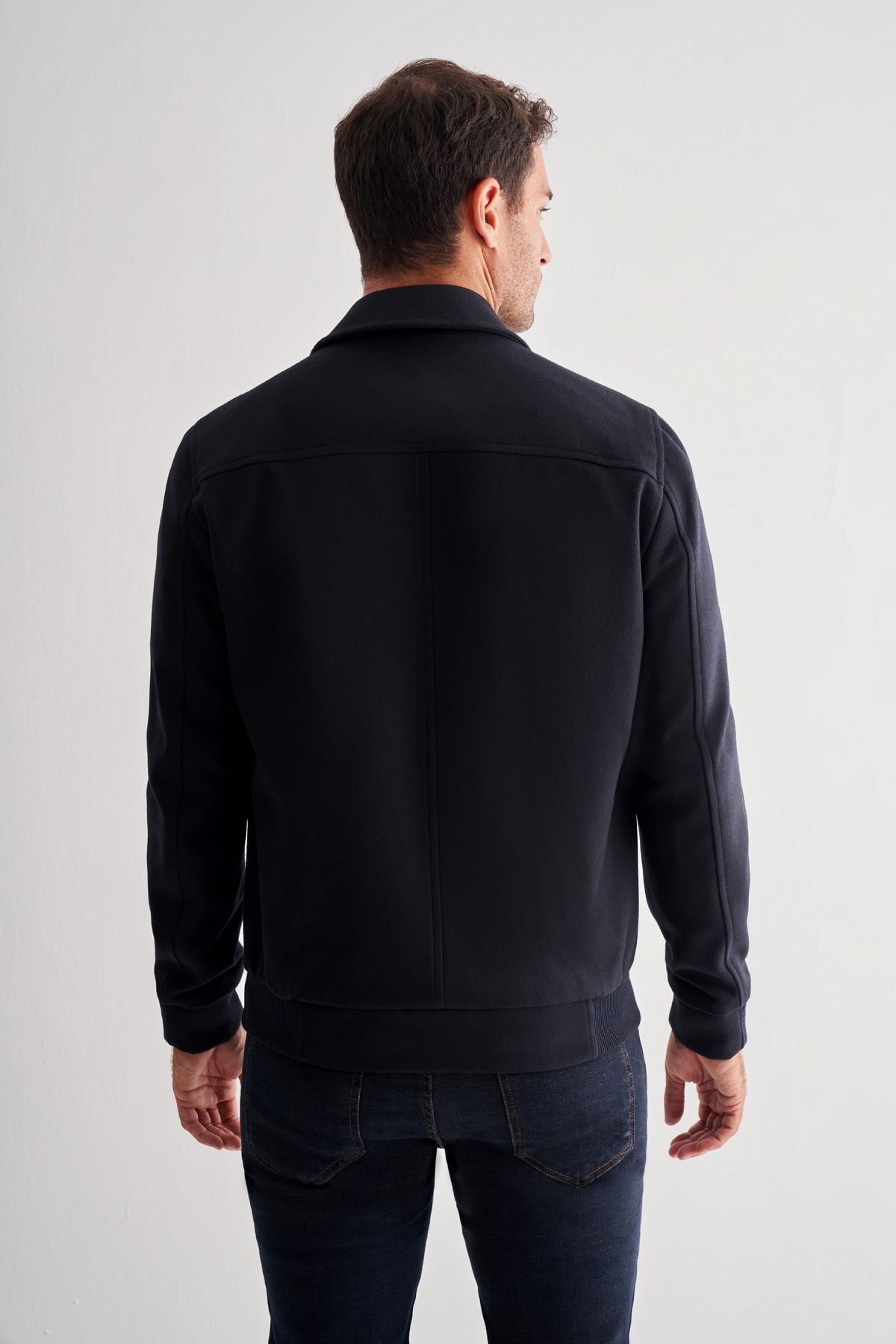 Gömlek Yaka Casual Slim Fit Esnek Mont 1007255122