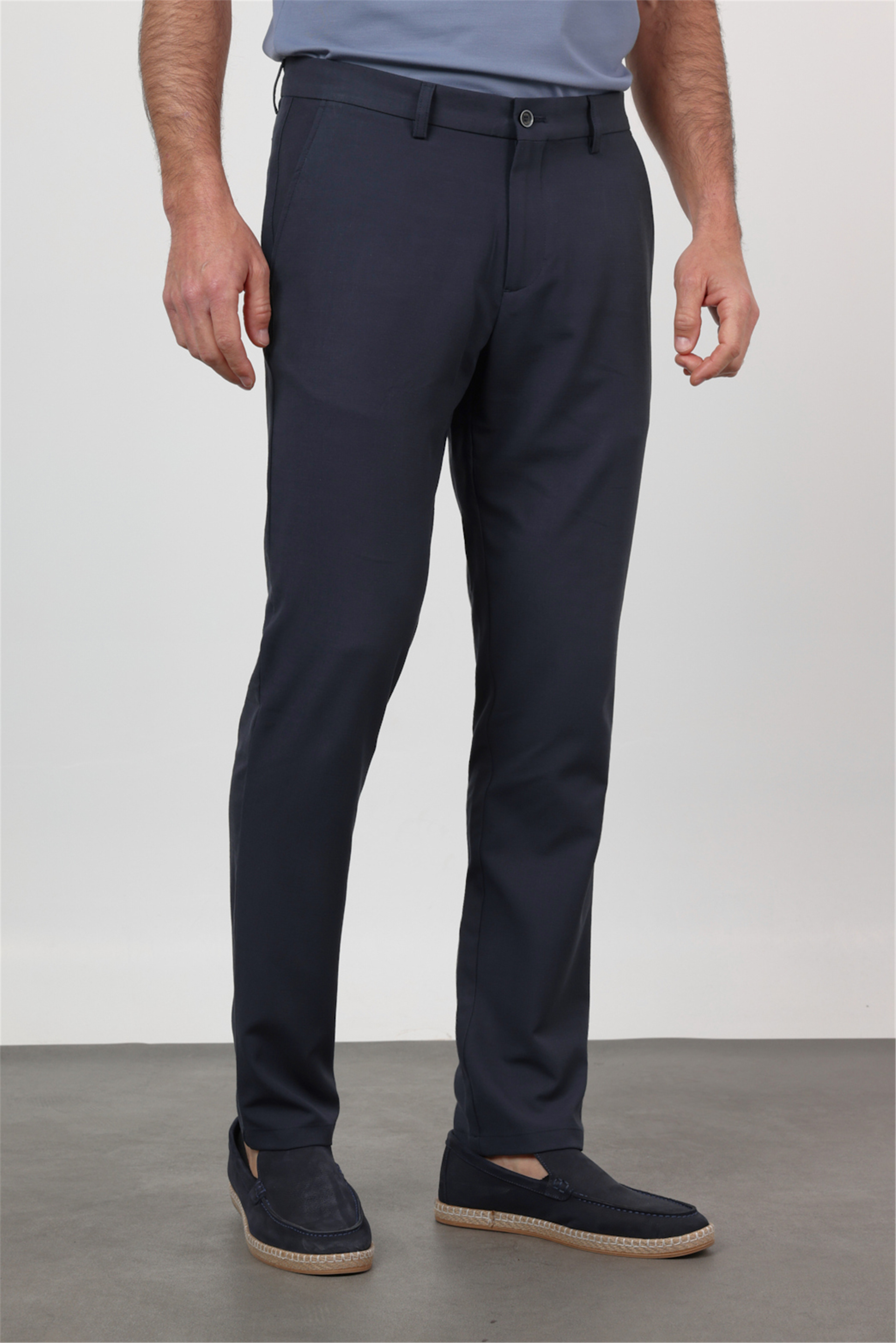 Yan Cep Comfort Fit Esnek Chino Pantolon 1003260171
