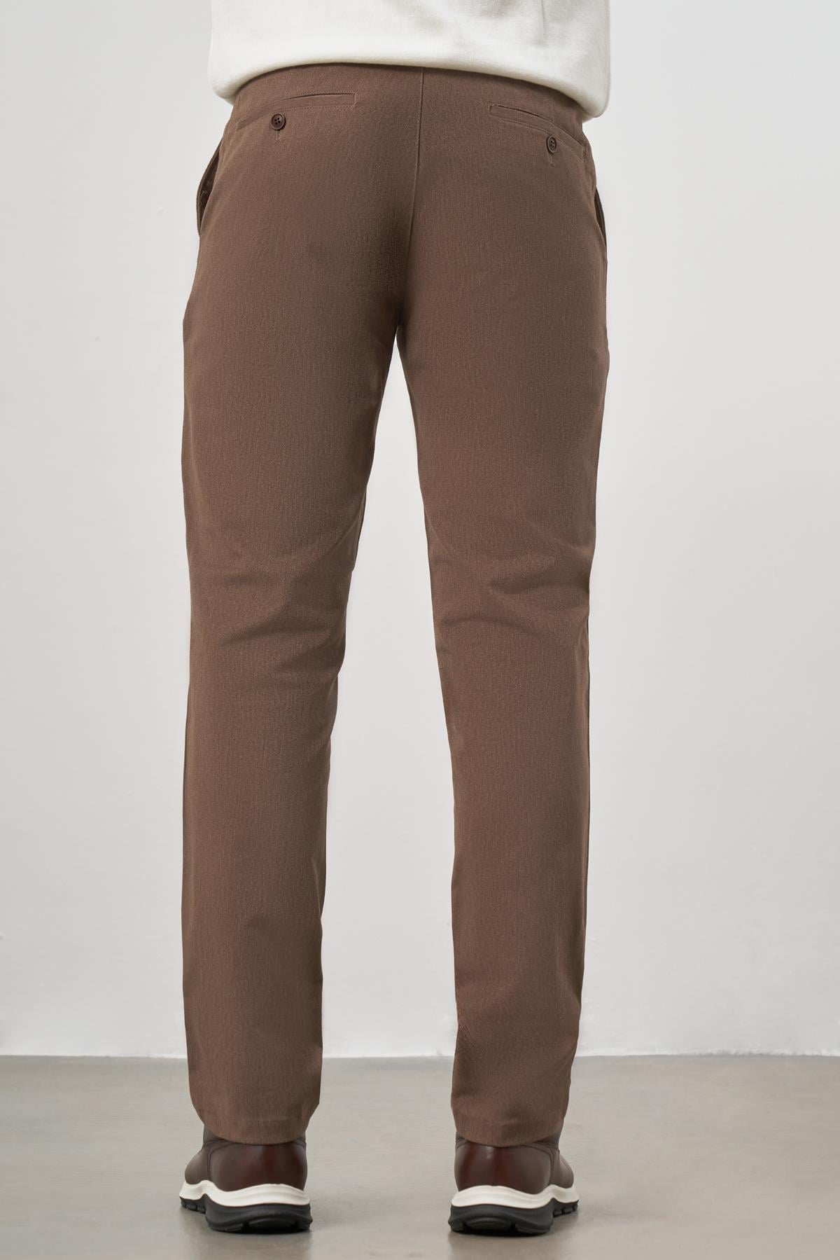 Pamuklu Yandan Cepli Casual Slim Fit Chino Pantolon 1003245102