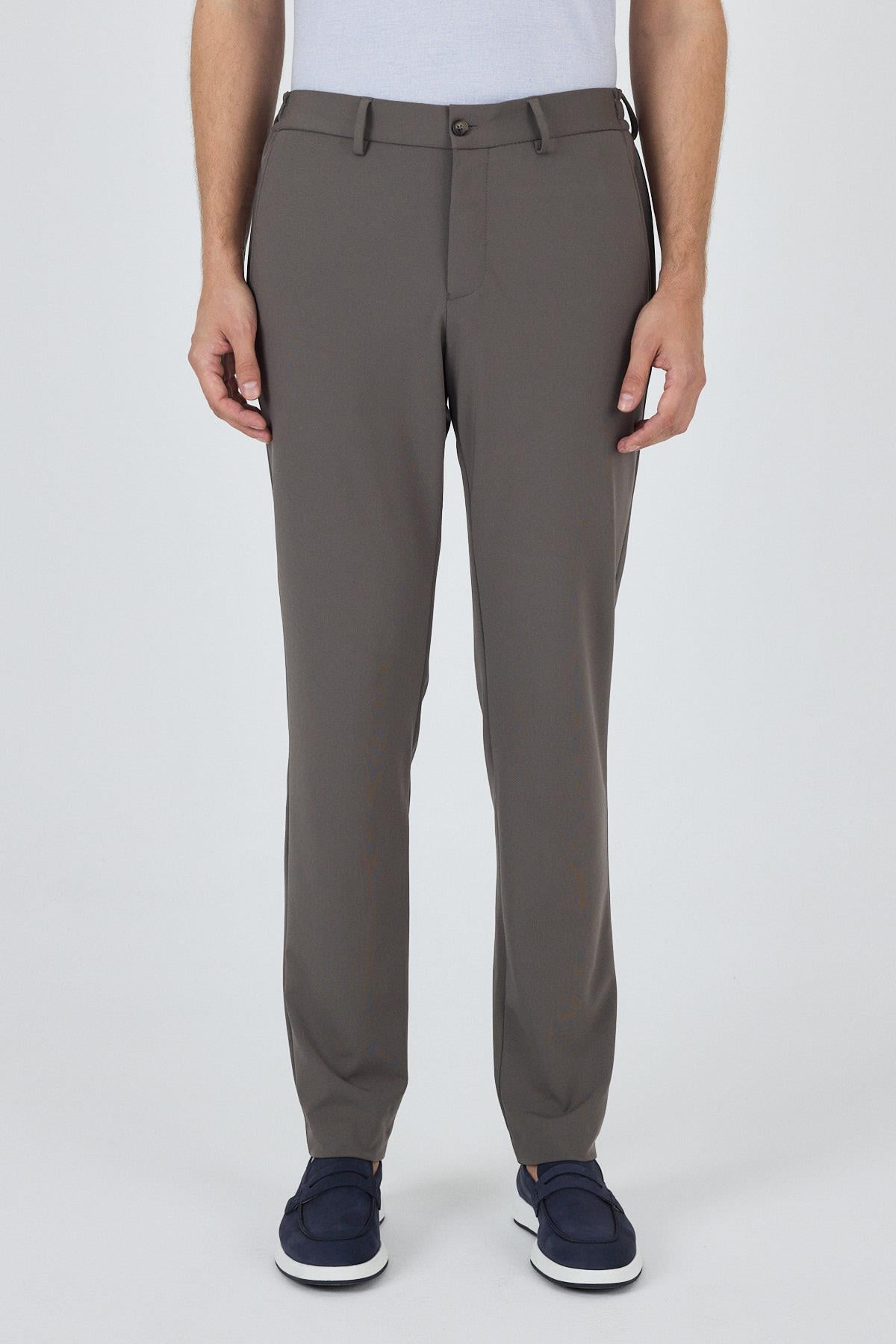 Esnek Yandan Cepli Casual Slim Fit Jogger Pantolon 1003250162