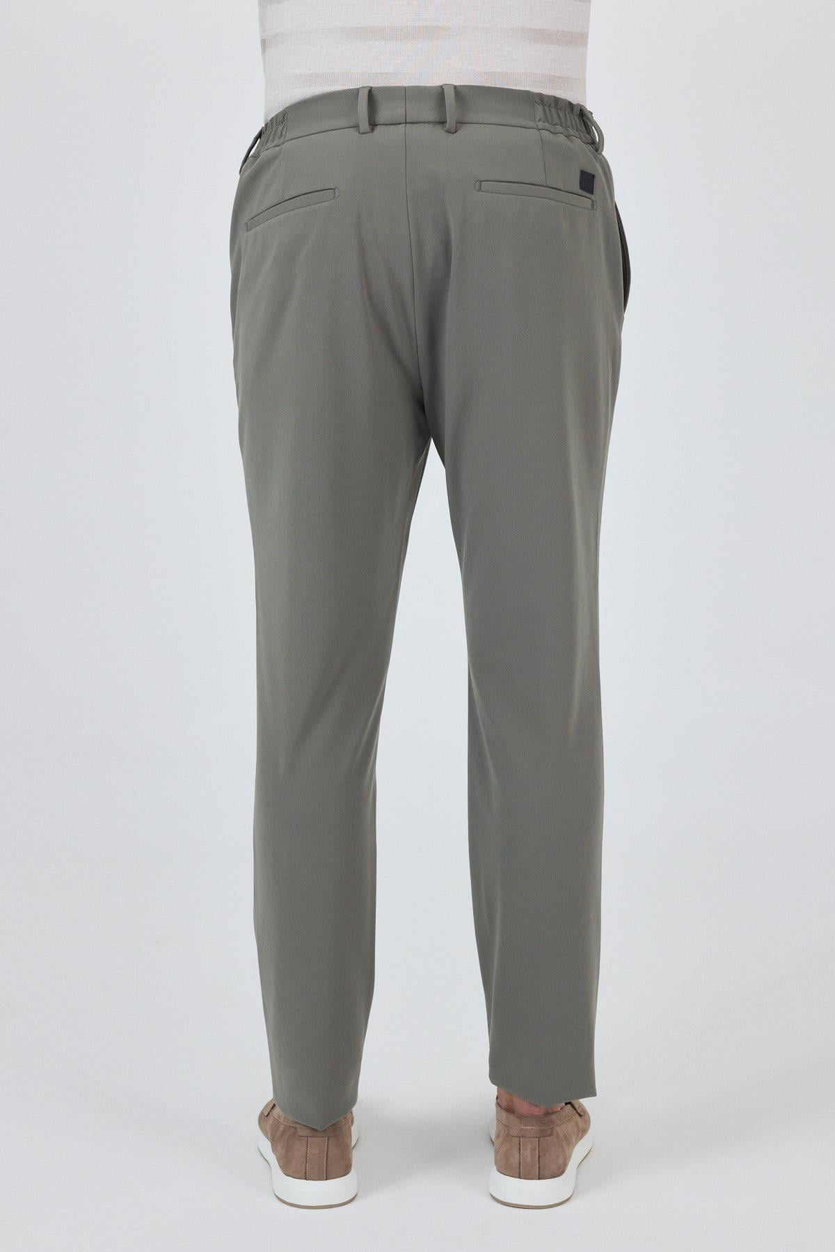 Esnek Yandan Cepli Casual Slim Fit Jogger Pantolon 1003250162