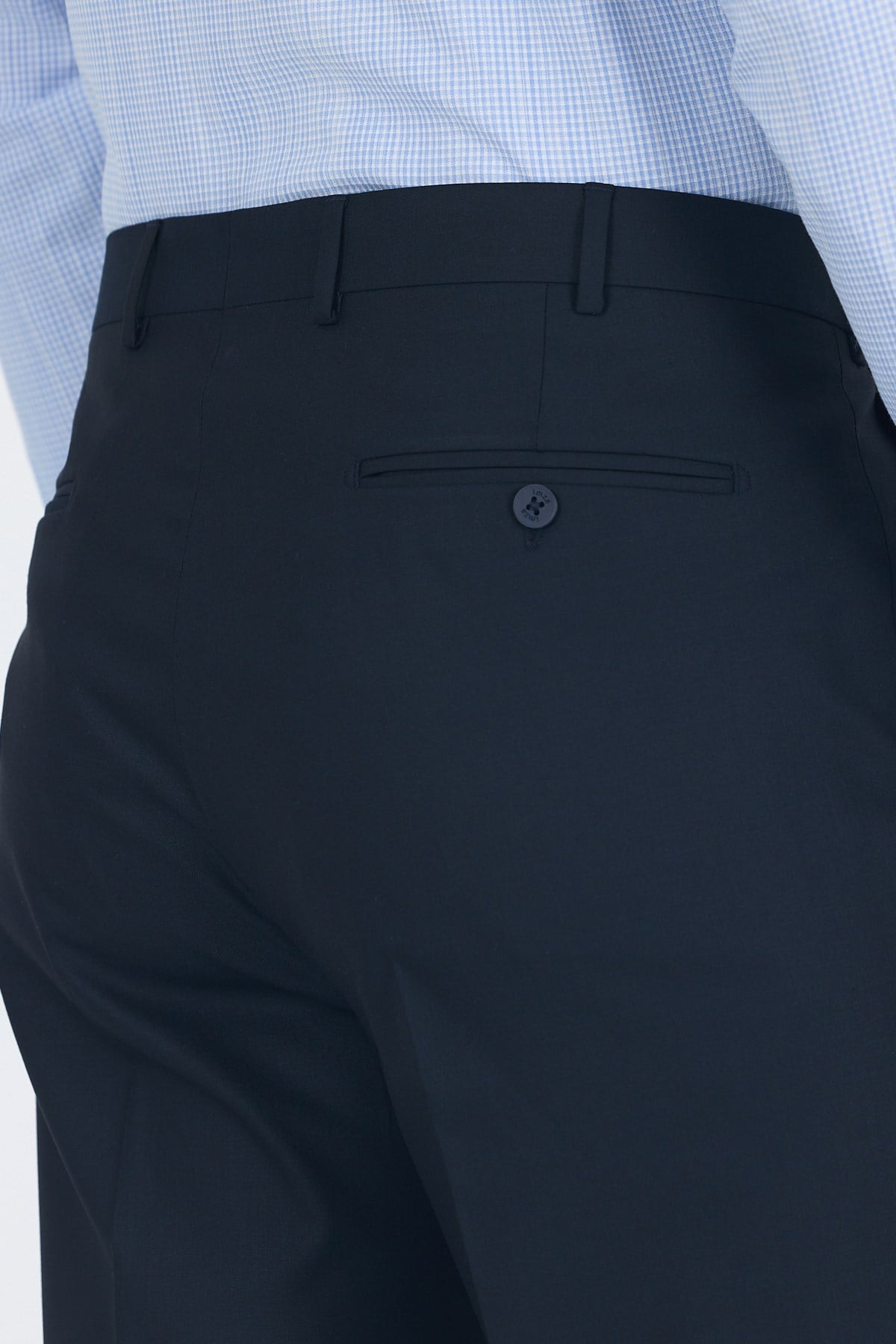 Lacivert Yan Cep Basic Comfort  Pantolon 1003260005