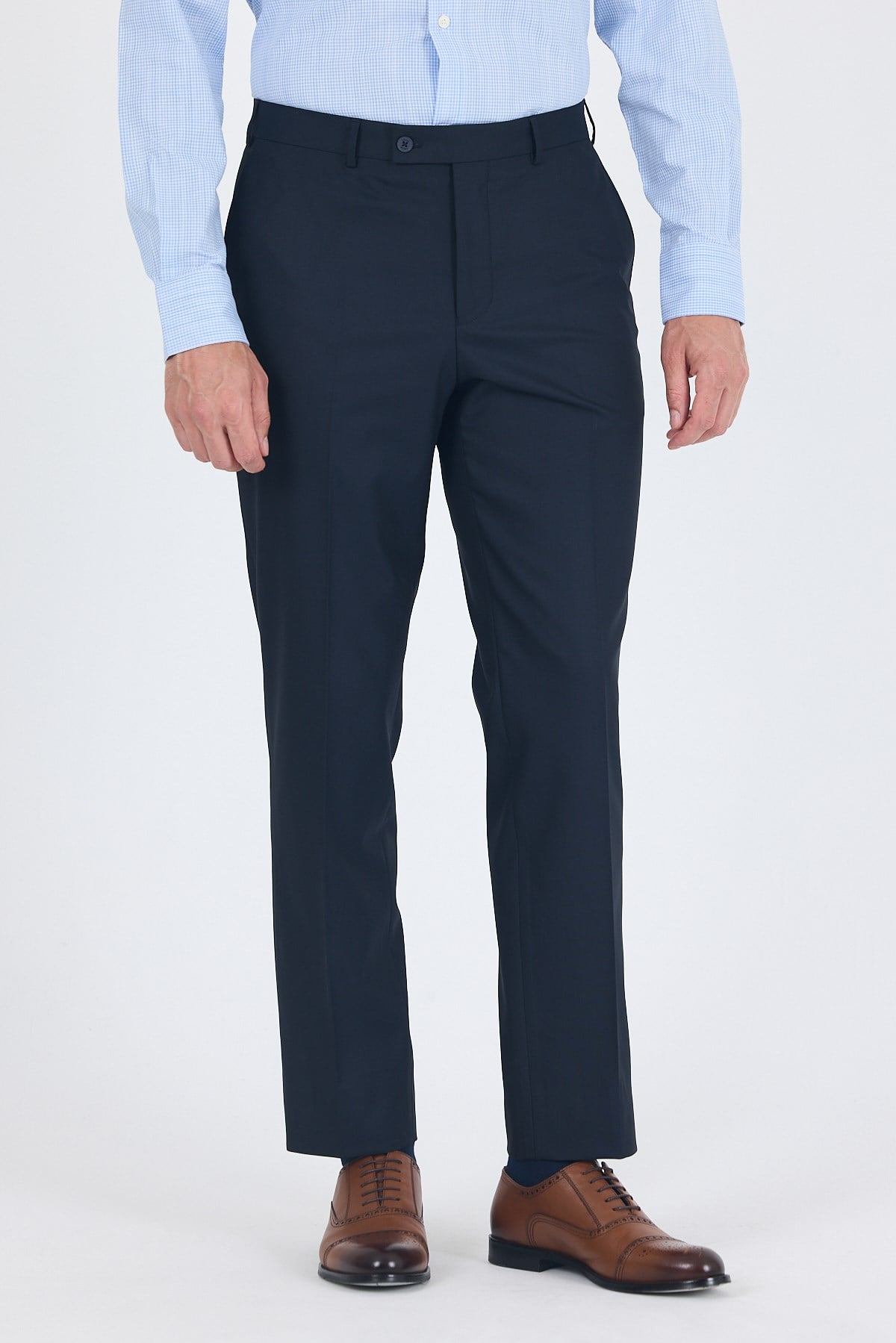 Lacivert Yan Cep Basic Comfort  Pantolon 1003260005