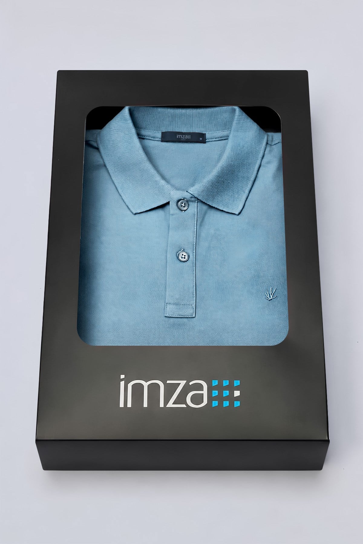 Mavi Polo Yaka Pike Kısa Kol Slim Fit Pamuklu Tişört 1011260169
