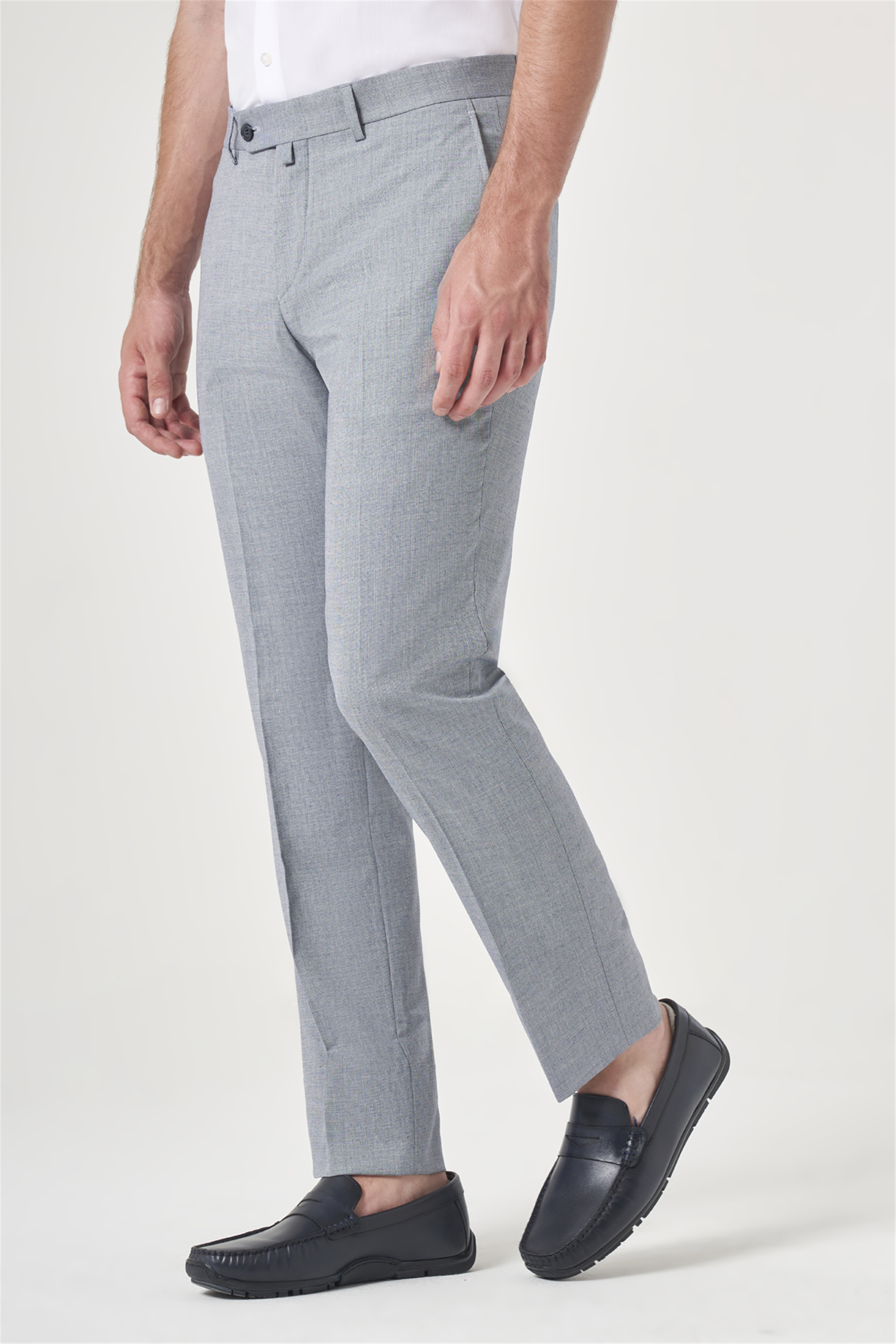 Mavi Yan Cep Filafil Desen Slim Fit Esnek Pantolon 1003260152