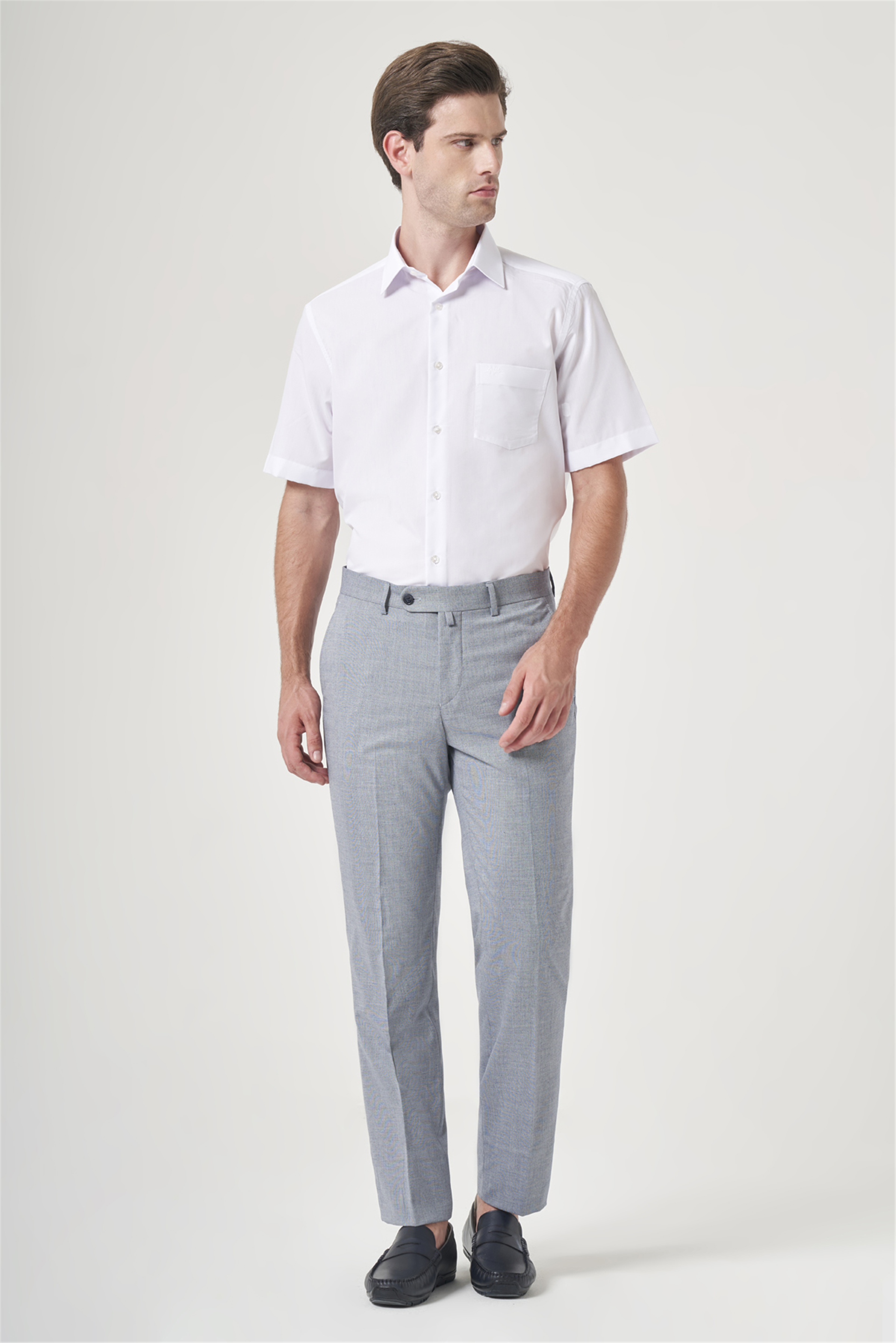 Mavi Yan Cep Filafil Desen Slim Fit Esnek Pantolon 1003260152