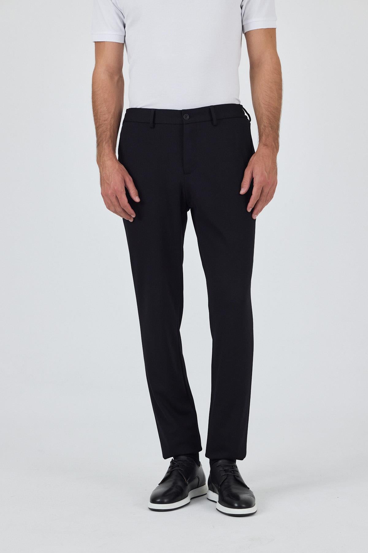 Esnek Yandan Cepli Casual Slim Fit Jogger Pantolon 1003250156