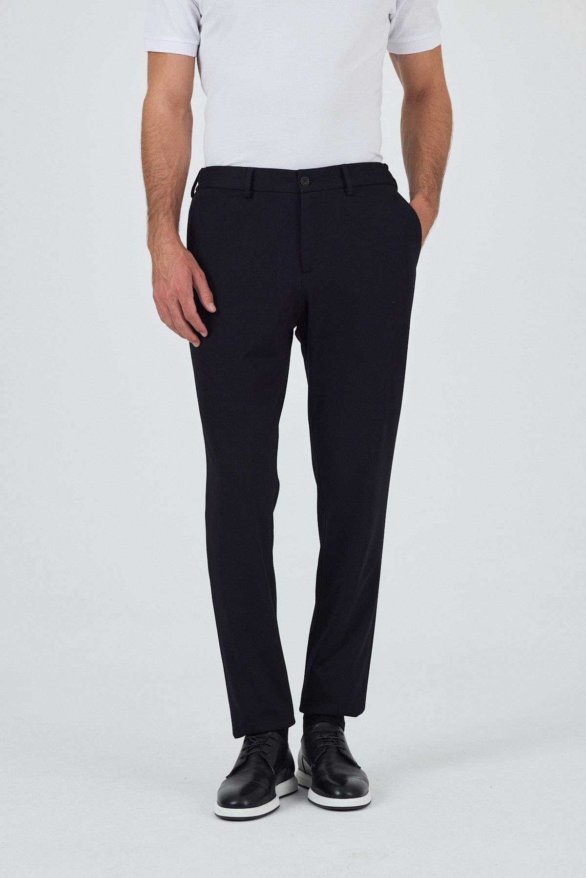 Esnek Yandan Cepli Casual Slim Fit Jogger Pantolon 1003250156