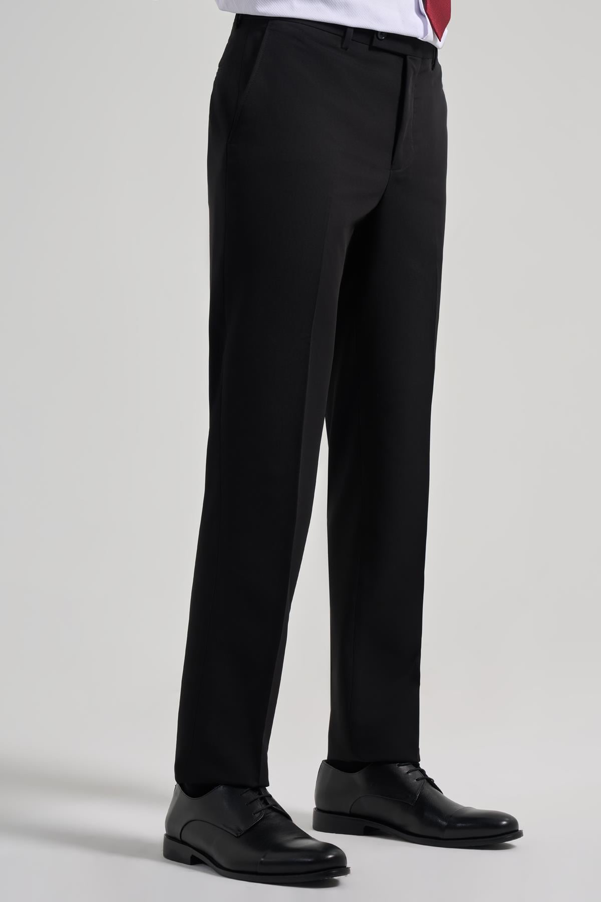 Esnek Yandan Cepli Comfort Fit Classic Pantolon 1003250159