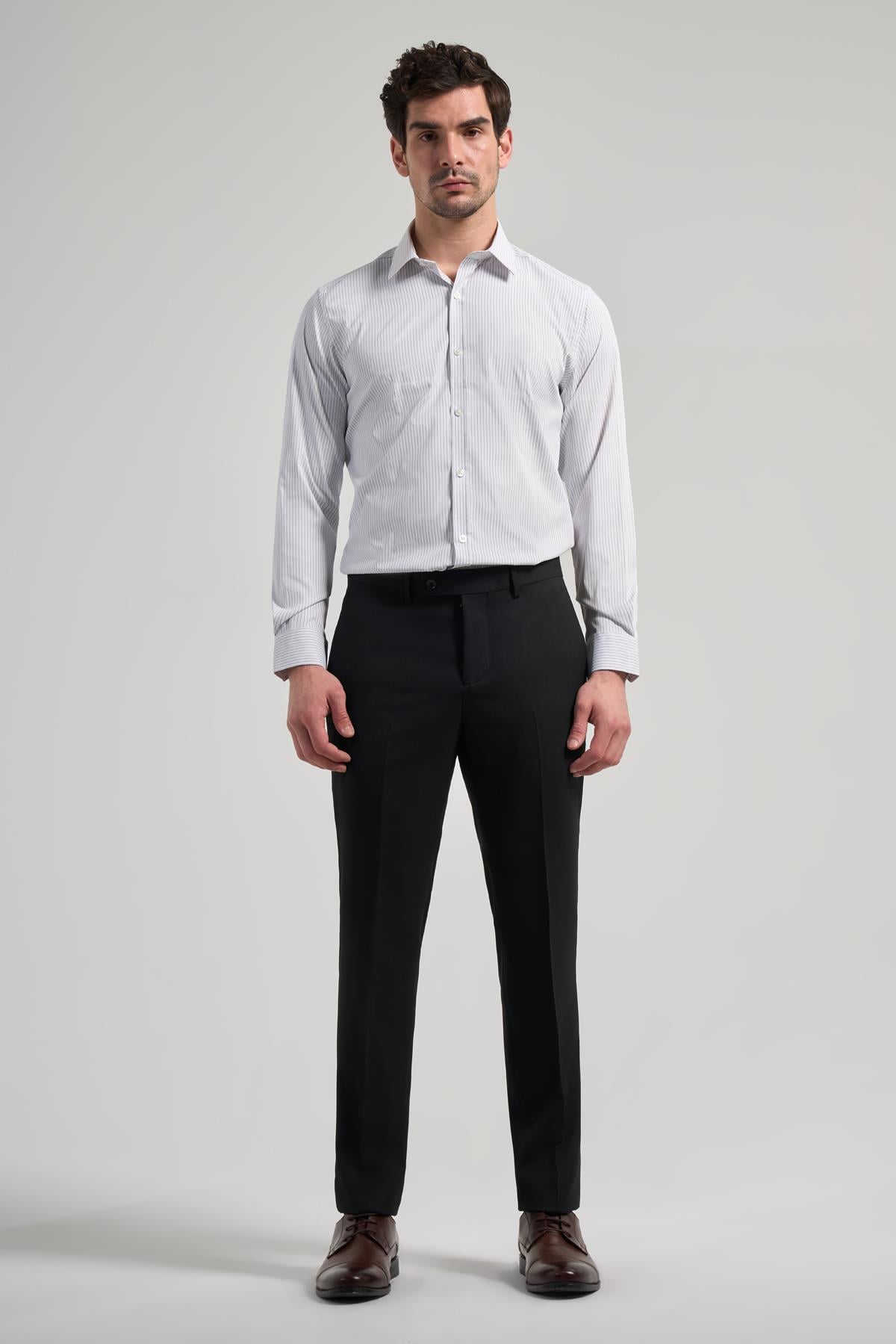 Esnek Yandan Cepli Slim Fit Classic Pantolon 1003250160