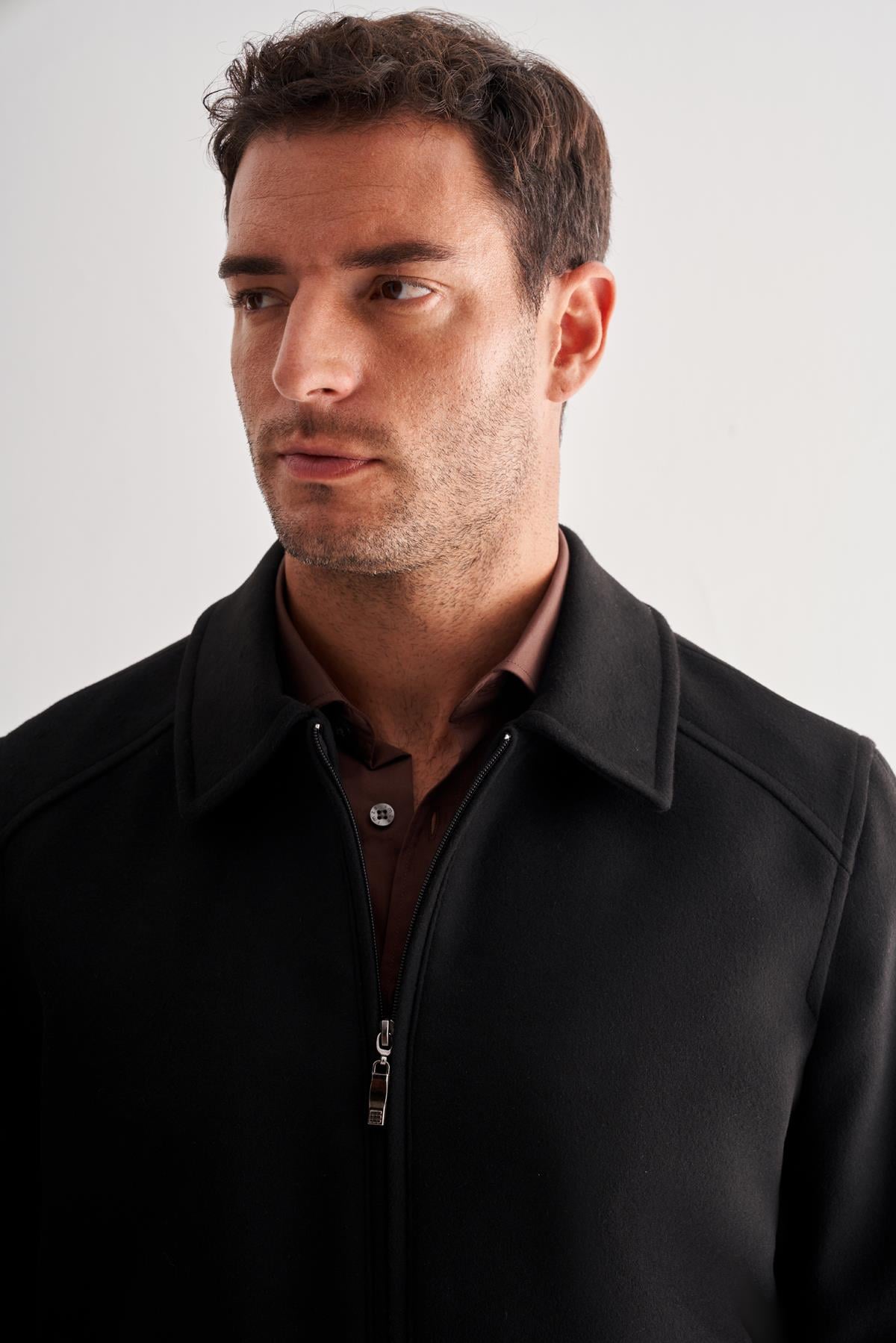 Gömlek Yaka Casual Slim Fit Esnek Mont 1007255122