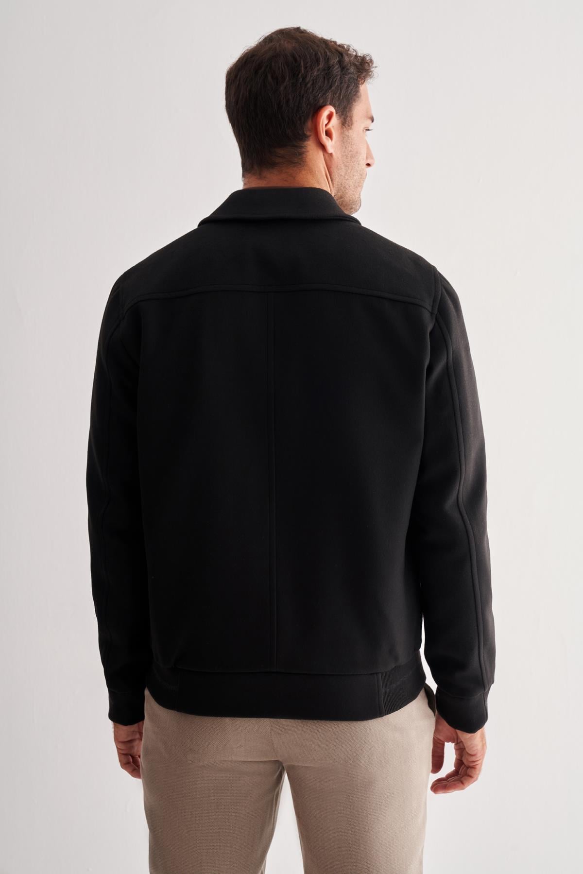 Gömlek Yaka Casual Slim Fit Esnek Mont 1007255122
