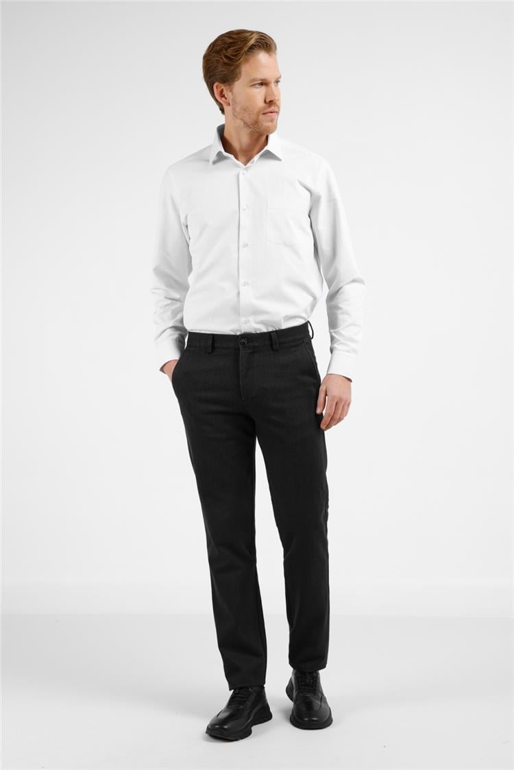 Yan Cep Casual Comfort Fit Pamuklu Chino Pantolon 1003255169