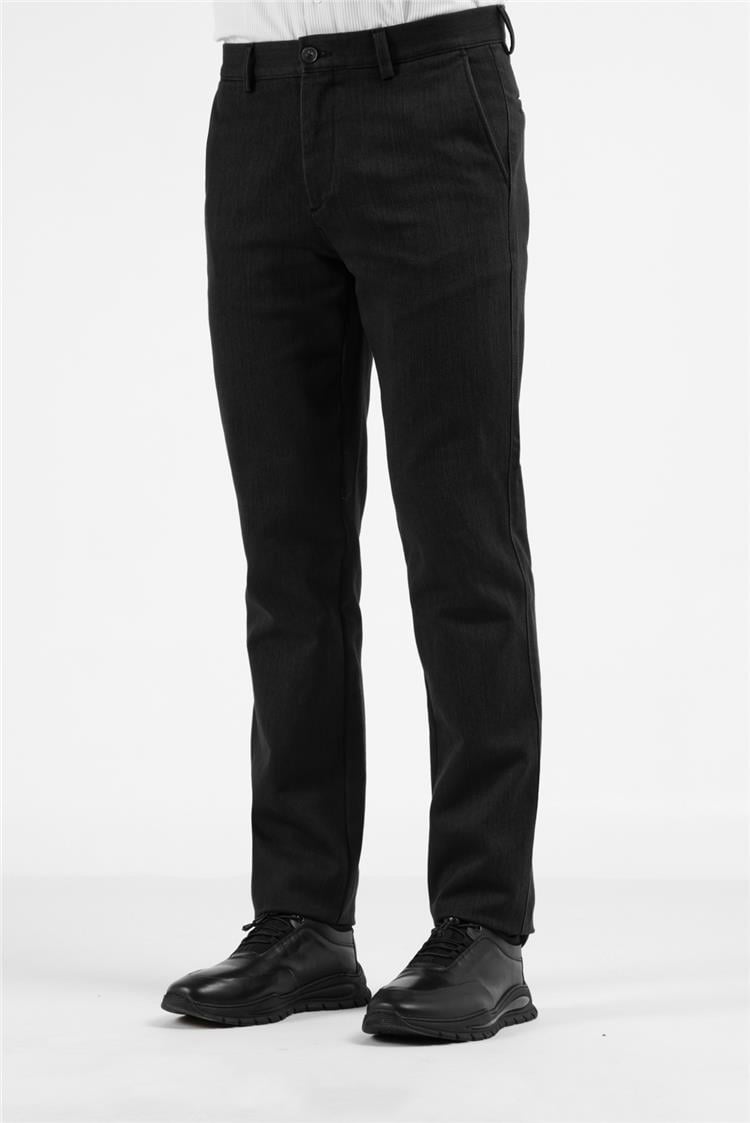 Yan Cep Casual Comfort Fit Pamuklu Chino Pantolon 1003255169