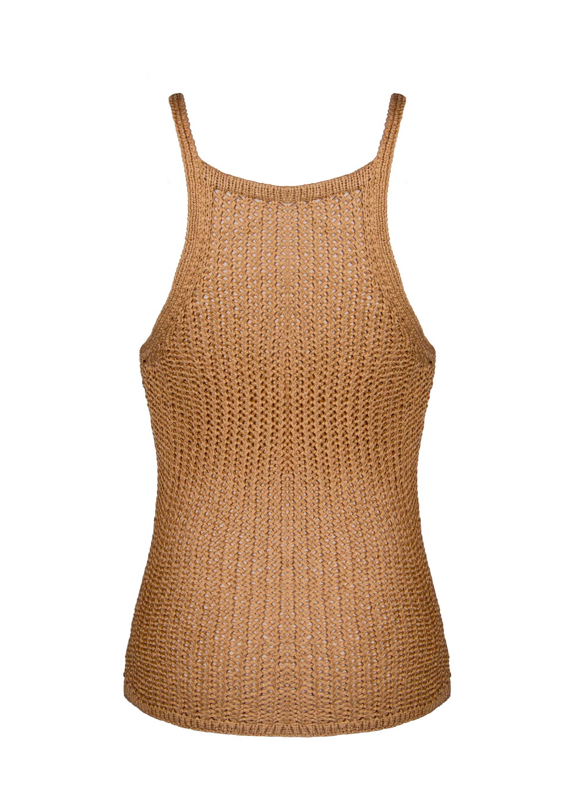 Kacey Camel Blouse
