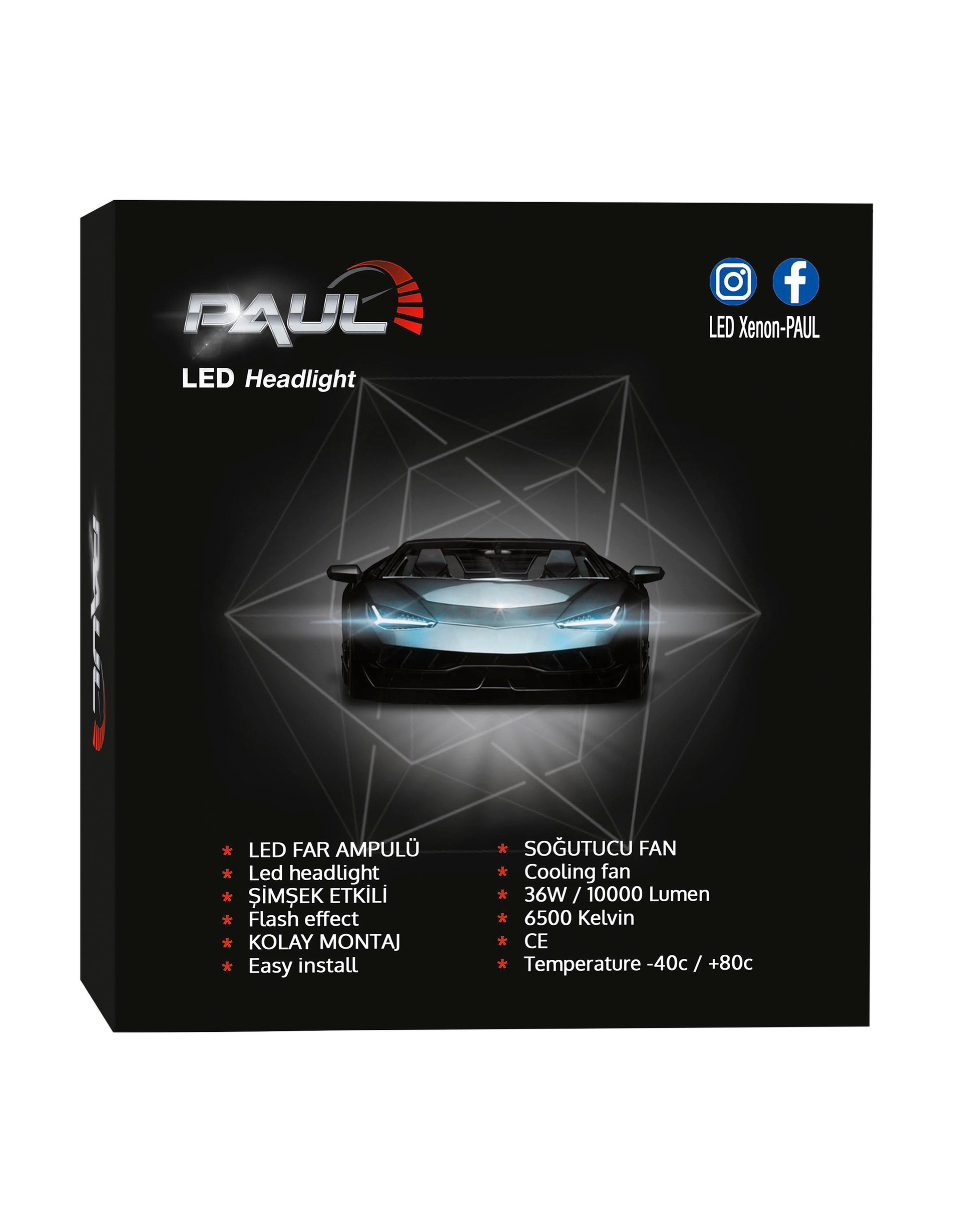 PAUL Eco h4 10.000 Lümen GÜÇ