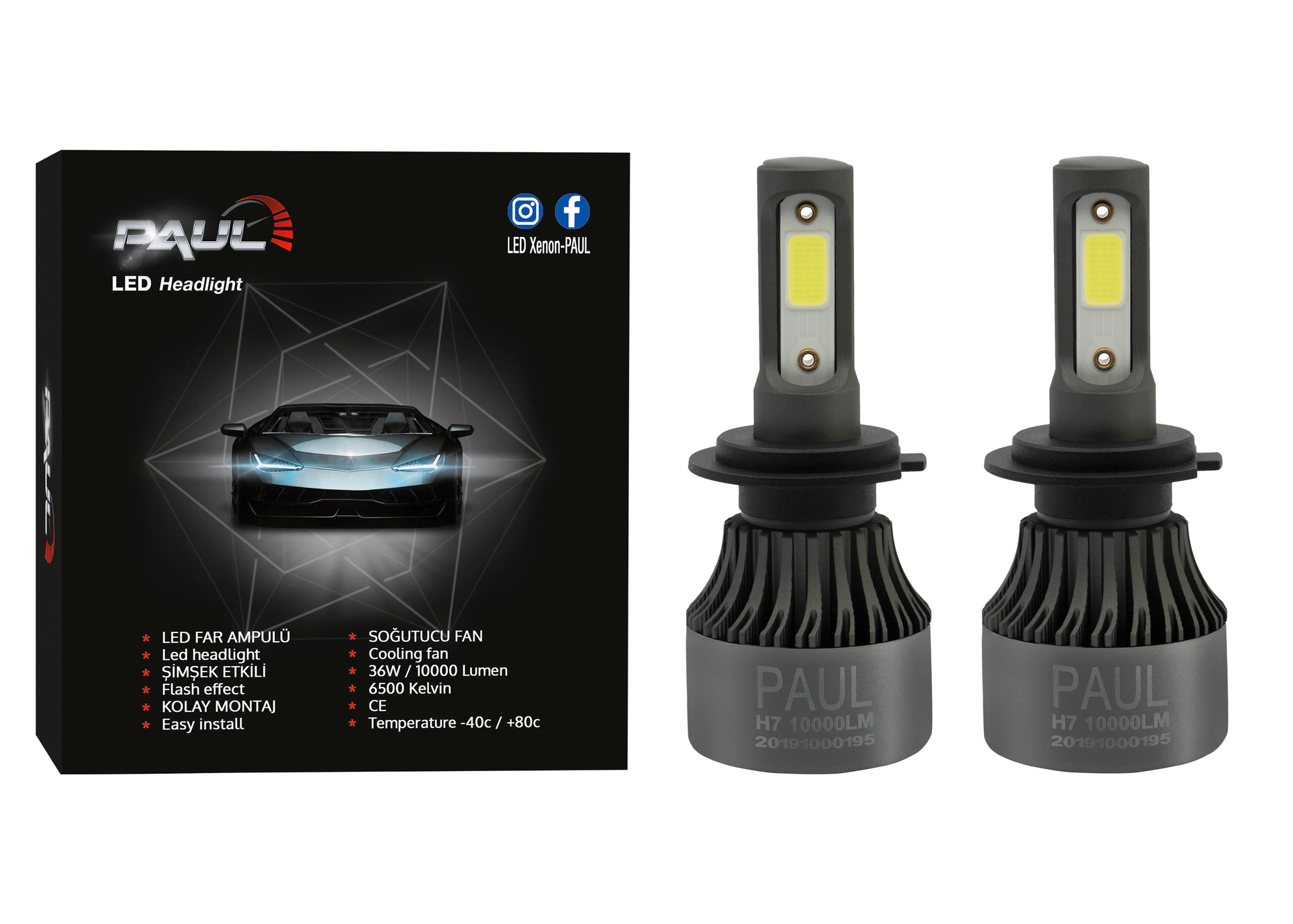 PAUL Eco h4 10.000 Lümen GÜÇ