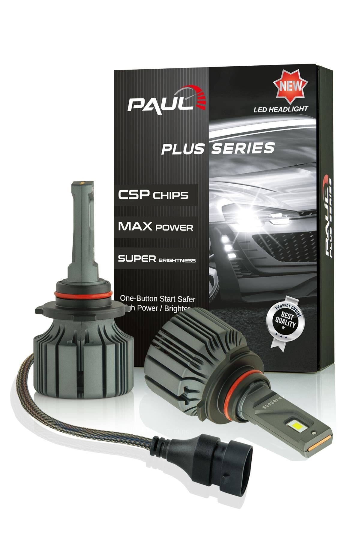 PAUL Plus 9005 18.000 Lümen GÜÇ Şimşek Etkili Odaklı Ufuk Çizgili Csp LED