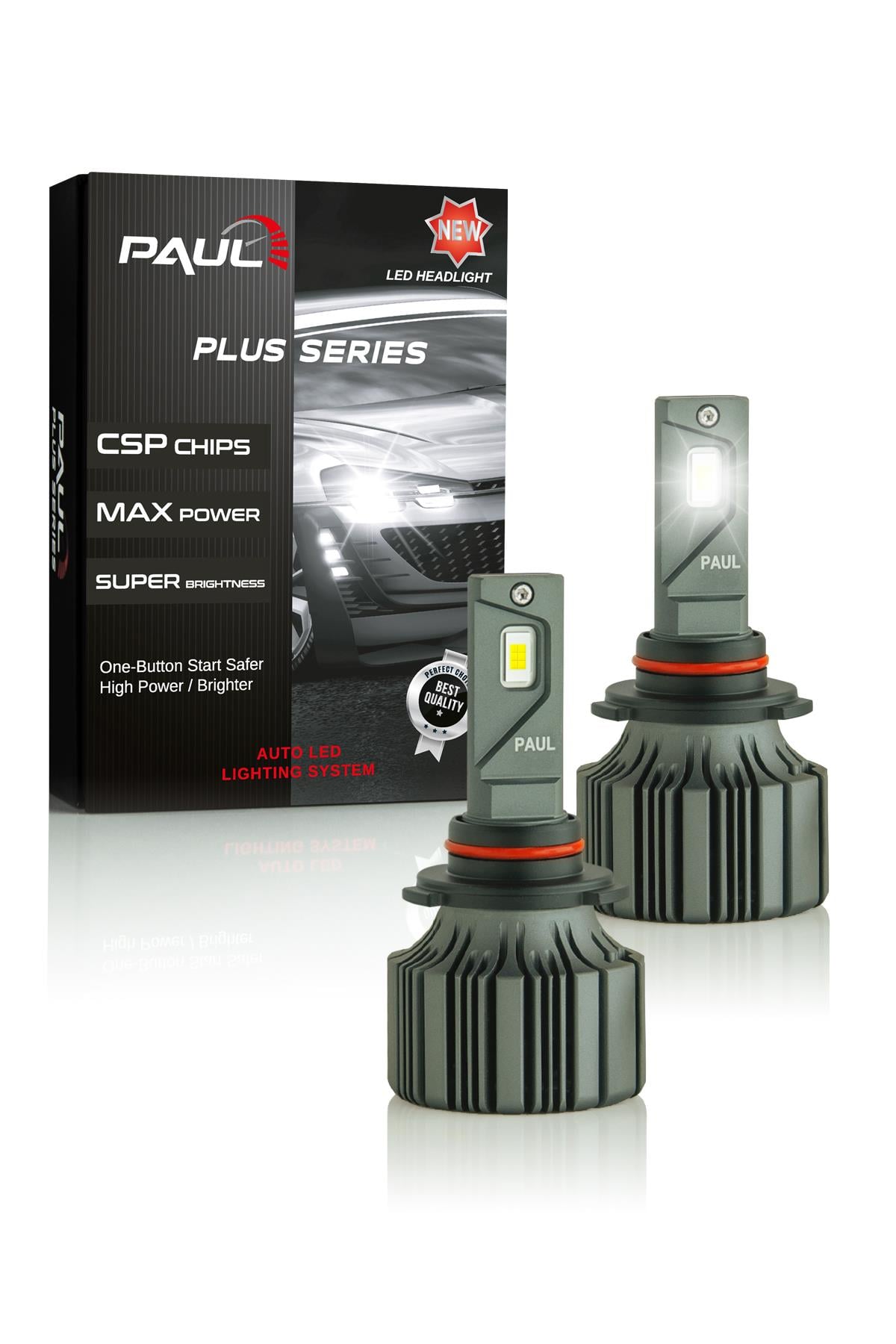 PAUL Plus 9006 18.000 Lümen GÜÇ Şimşek Etkili Odaklı Ufuk Çizgili Csp LED