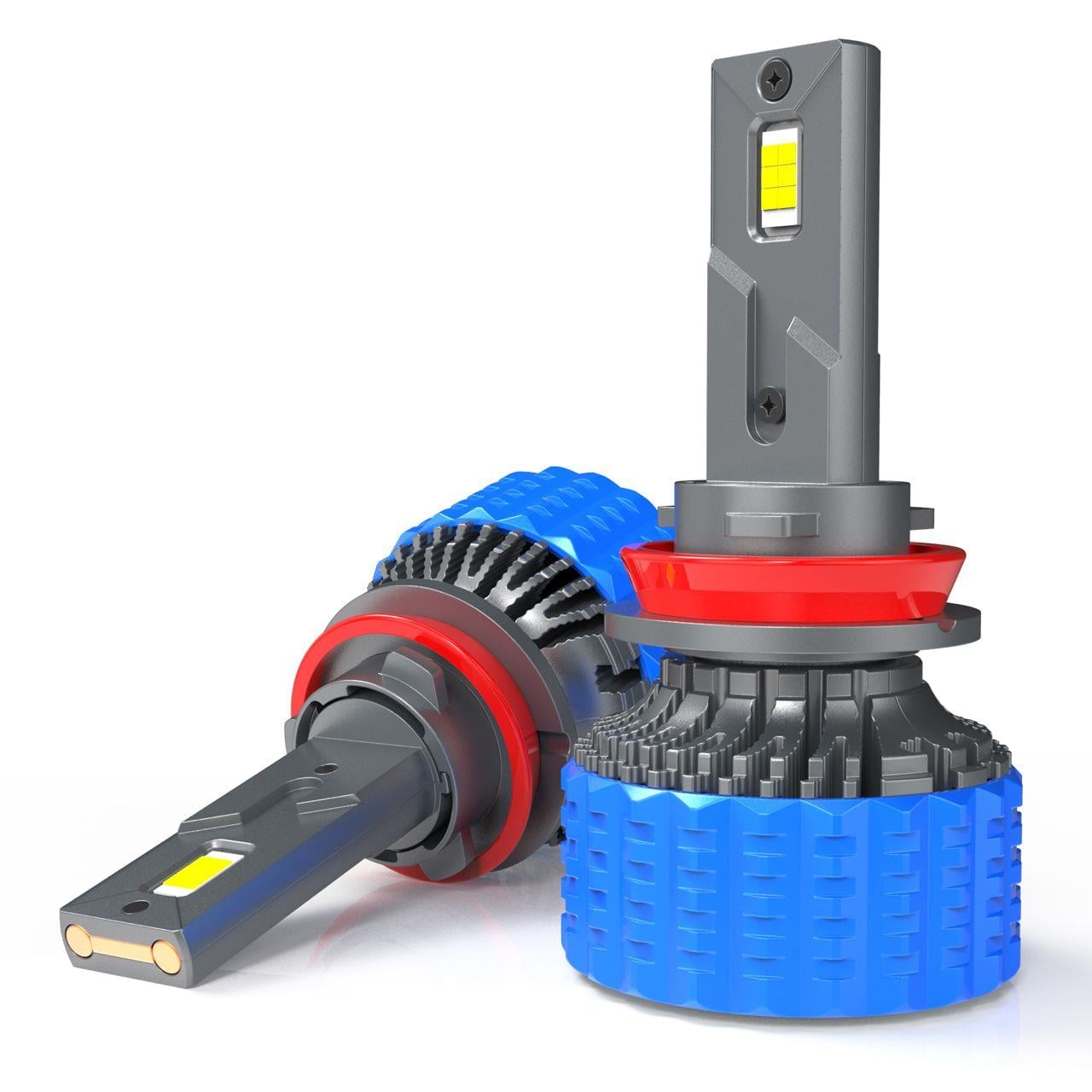 PAUL Süper Pro H11 24.000 Lümen GÜÇ Şimşek Etkili Odaklı Ufuk Çizgili Csp LED