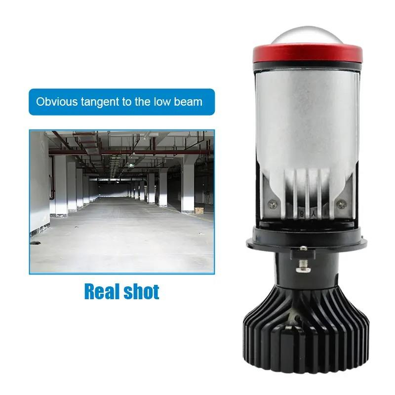 PAUL Süper Pro Mercek LENS H4 24.000 Lümen GÜÇ Şimşek Etkili Odaklı Ufuk Çizgili Csp LED