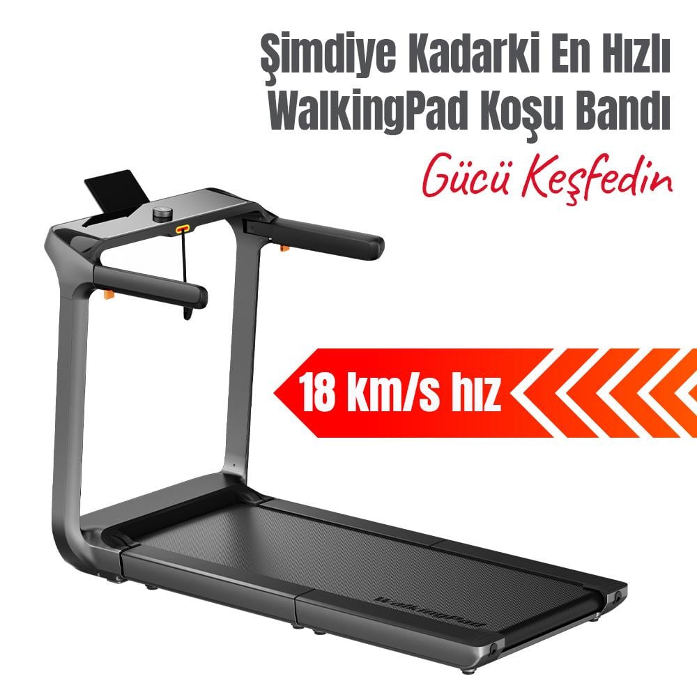 WalkingPad X218 Katlanabilir Koşu Bandı - En Hızlı ve En Güçlü 18 km/s 