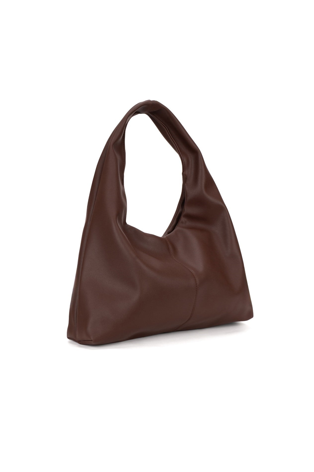 Acı Kahve Deri Kadın Shopper Omuz Çantası – Yumuşak Form Vintage Model