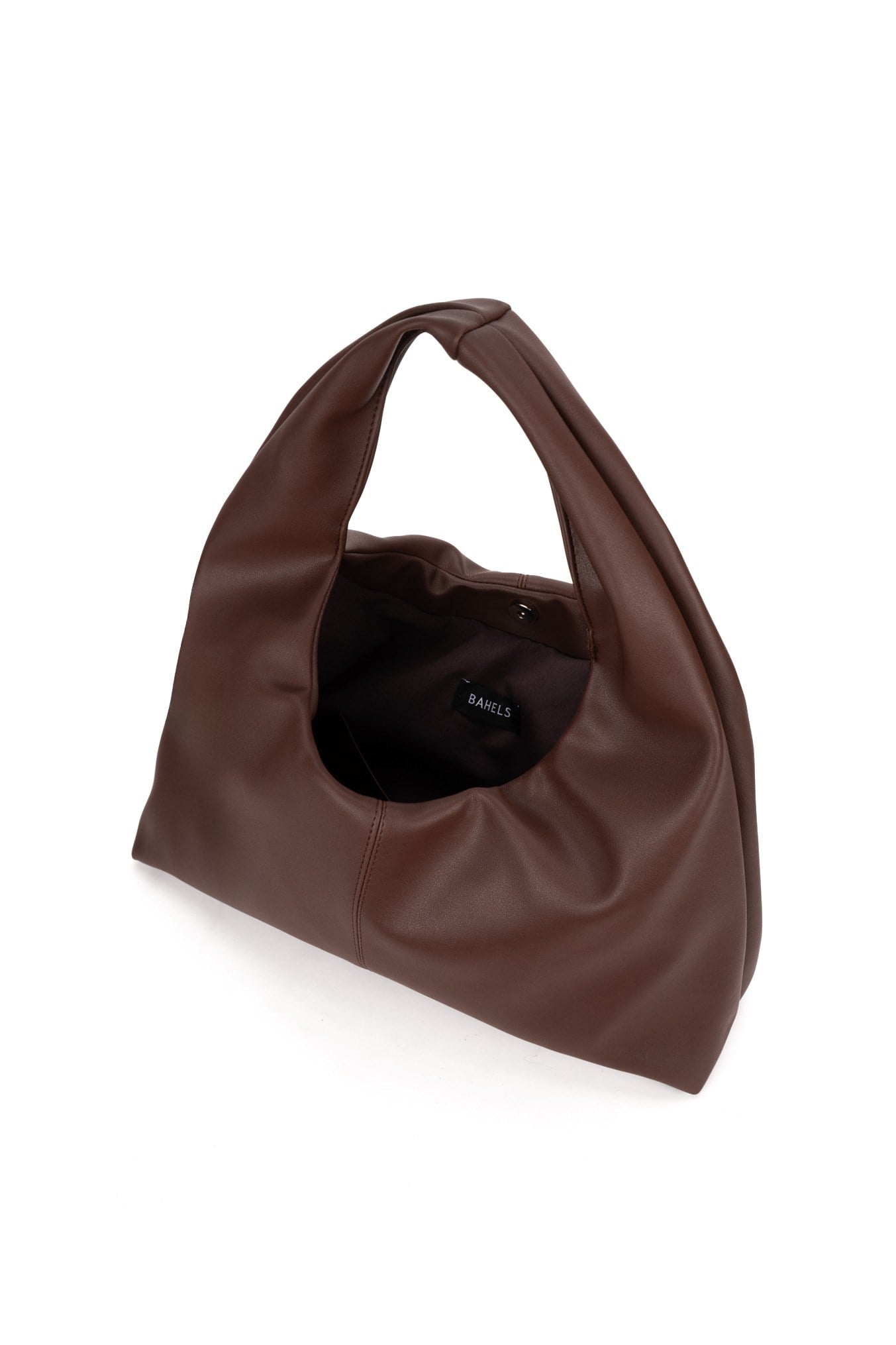 Acı Kahve Deri Kadın Shopper Omuz Çantası – Yumuşak Form Vintage Model