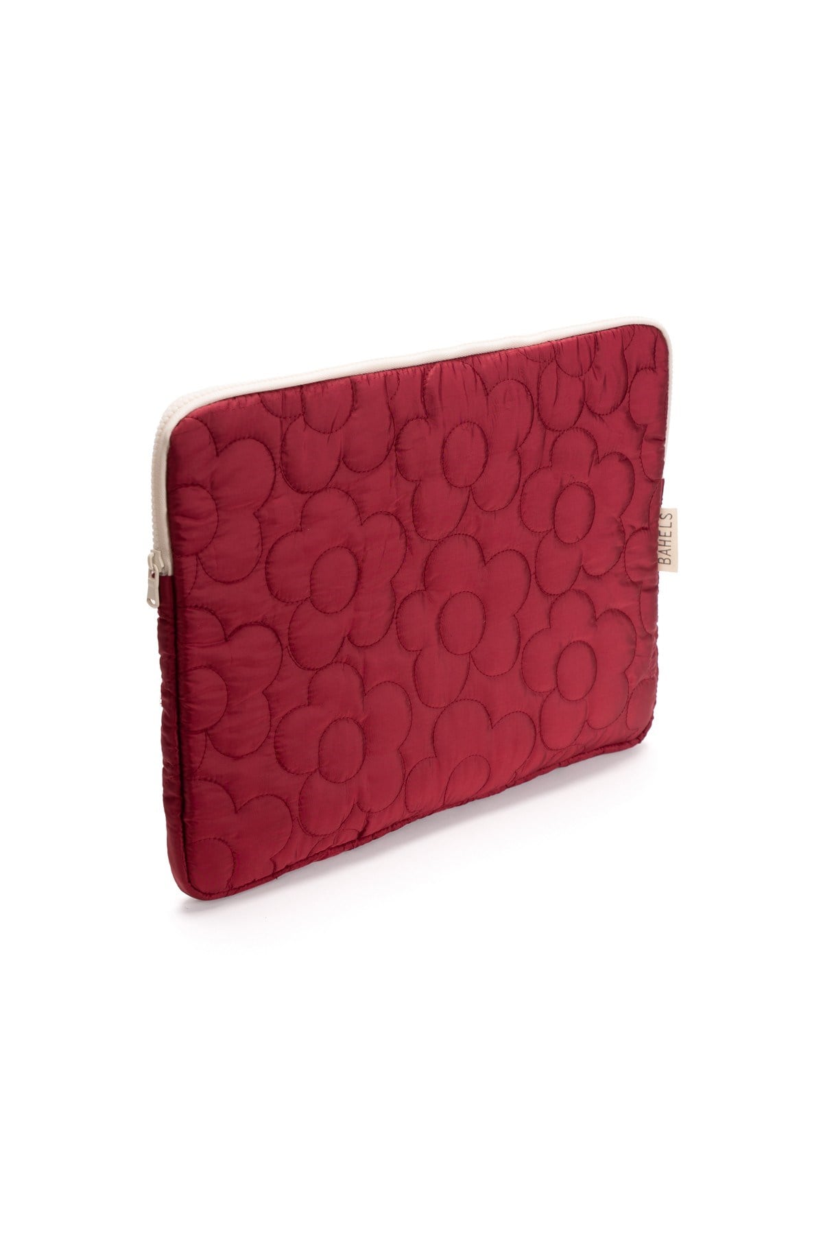 Daisy Puffy Cherry Papatya Desen XL Macbook ve Tablet Uyumlu Portföy Çanta
