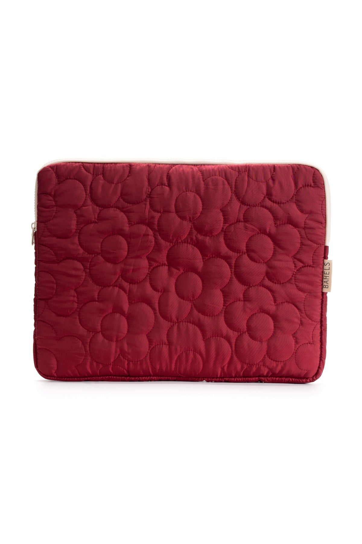 Daisy Puffy Cherry Papatya Desen XL Macbook ve Tablet Uyumlu Portföy Çanta
