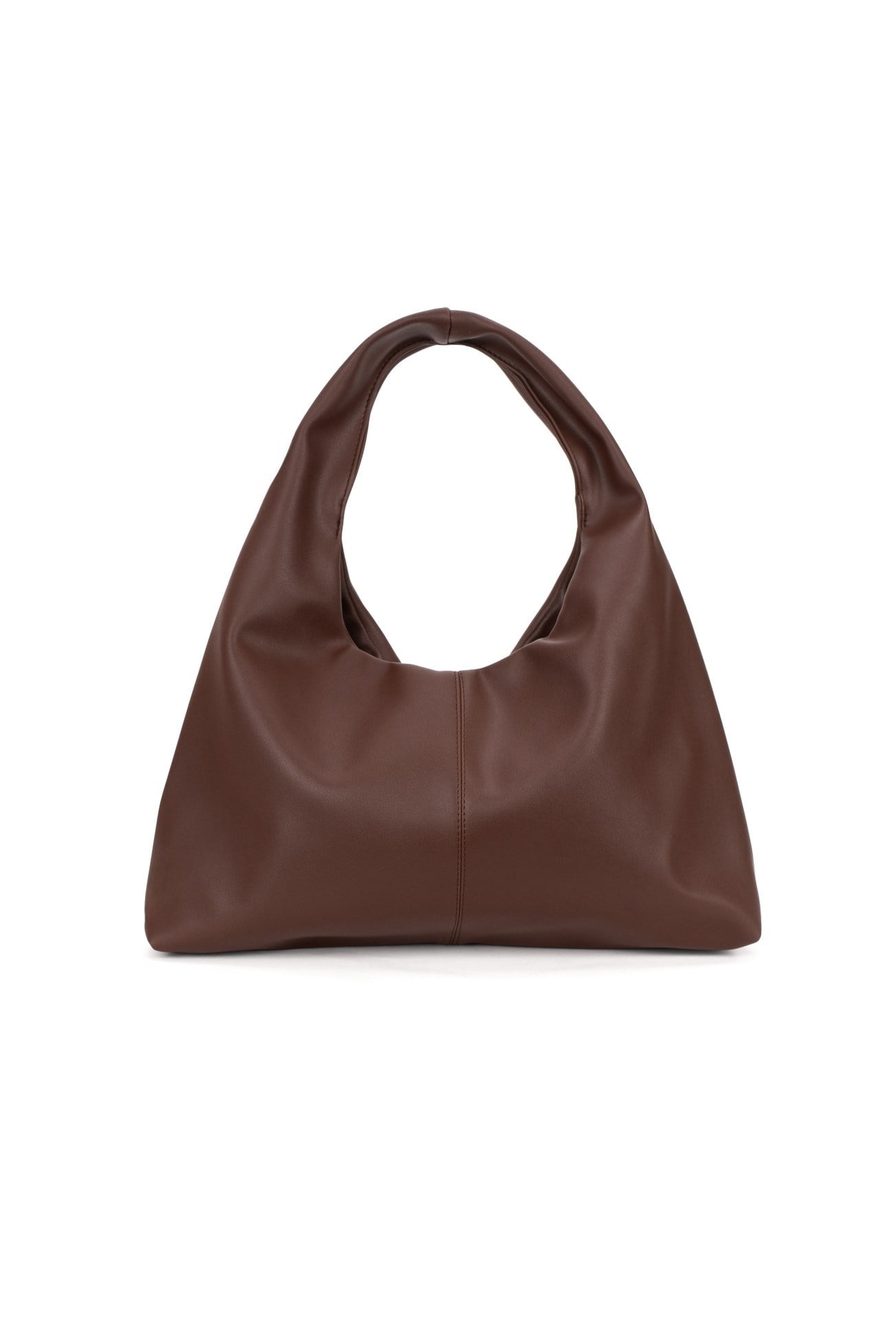 Acı Kahve Deri Kadın Shopper Omuz Çantası – Yumuşak Form Vintage Model
