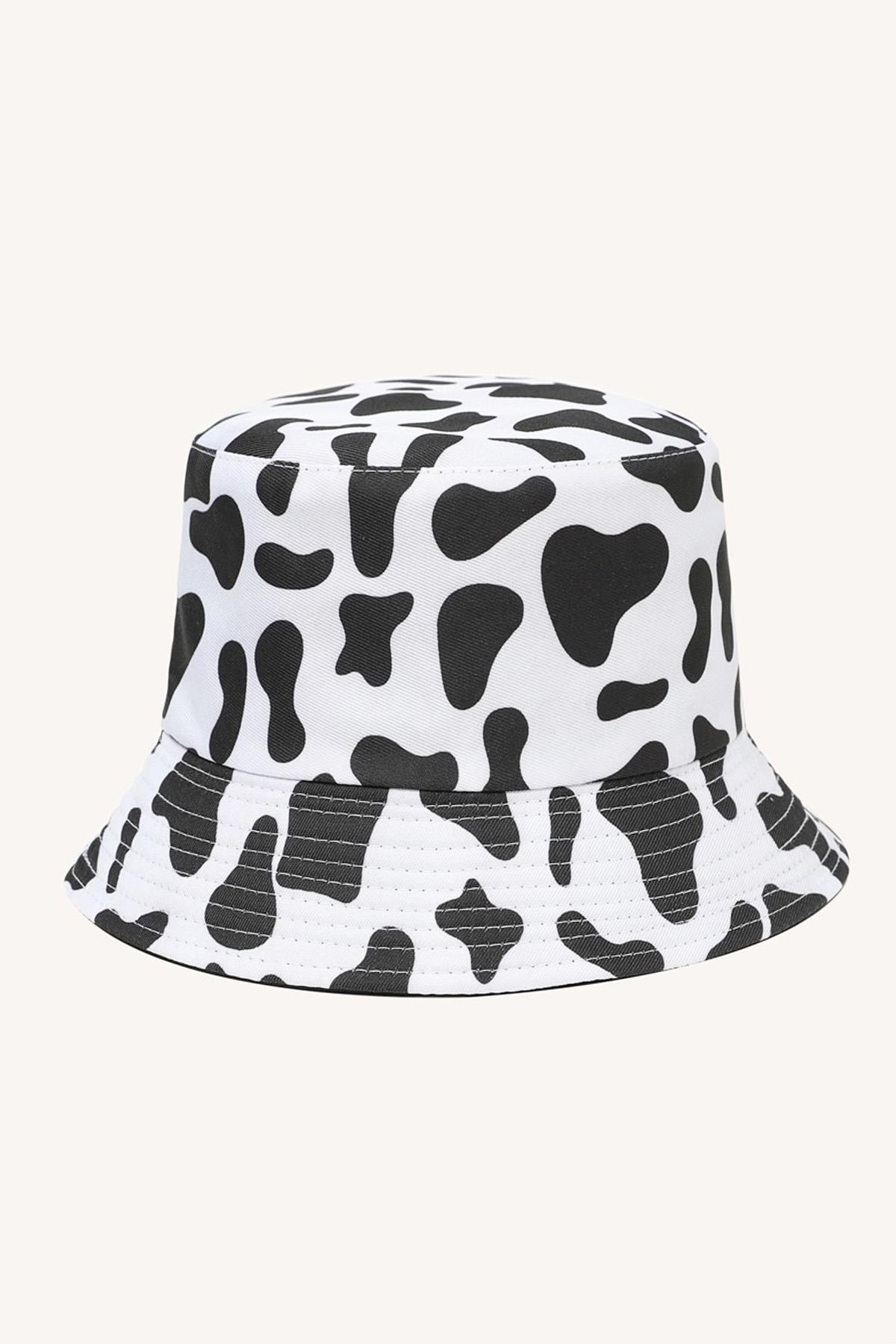 İnek Kova Şapka Balıkçı Şapka Bucket Hat