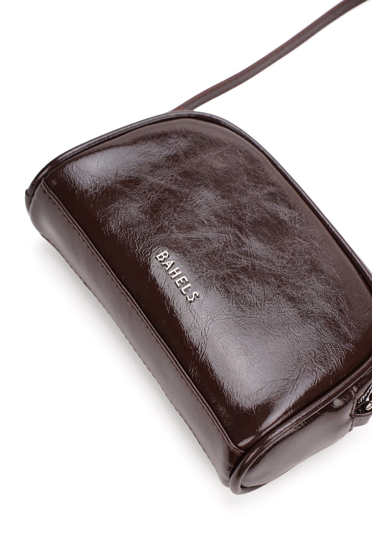 Leyra Acı Kahve Ayarlanabilir Askılı Çapraz Omuz Çantası